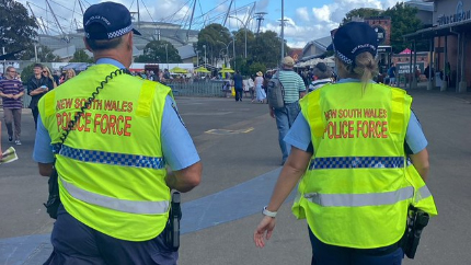 Metal detectors installed at Sydney Easter show after stabbing