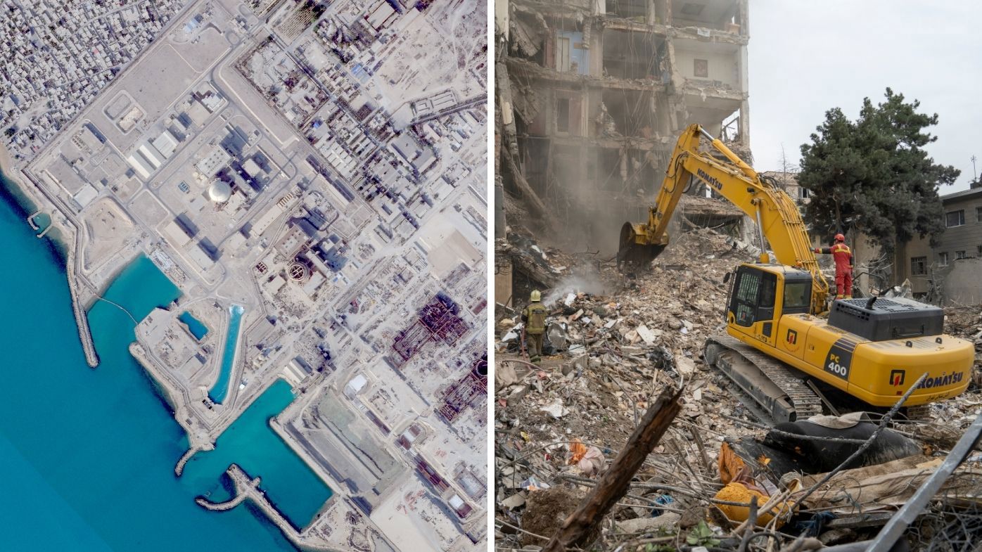 LIVE: Iran says nuclear power plant hit by missile