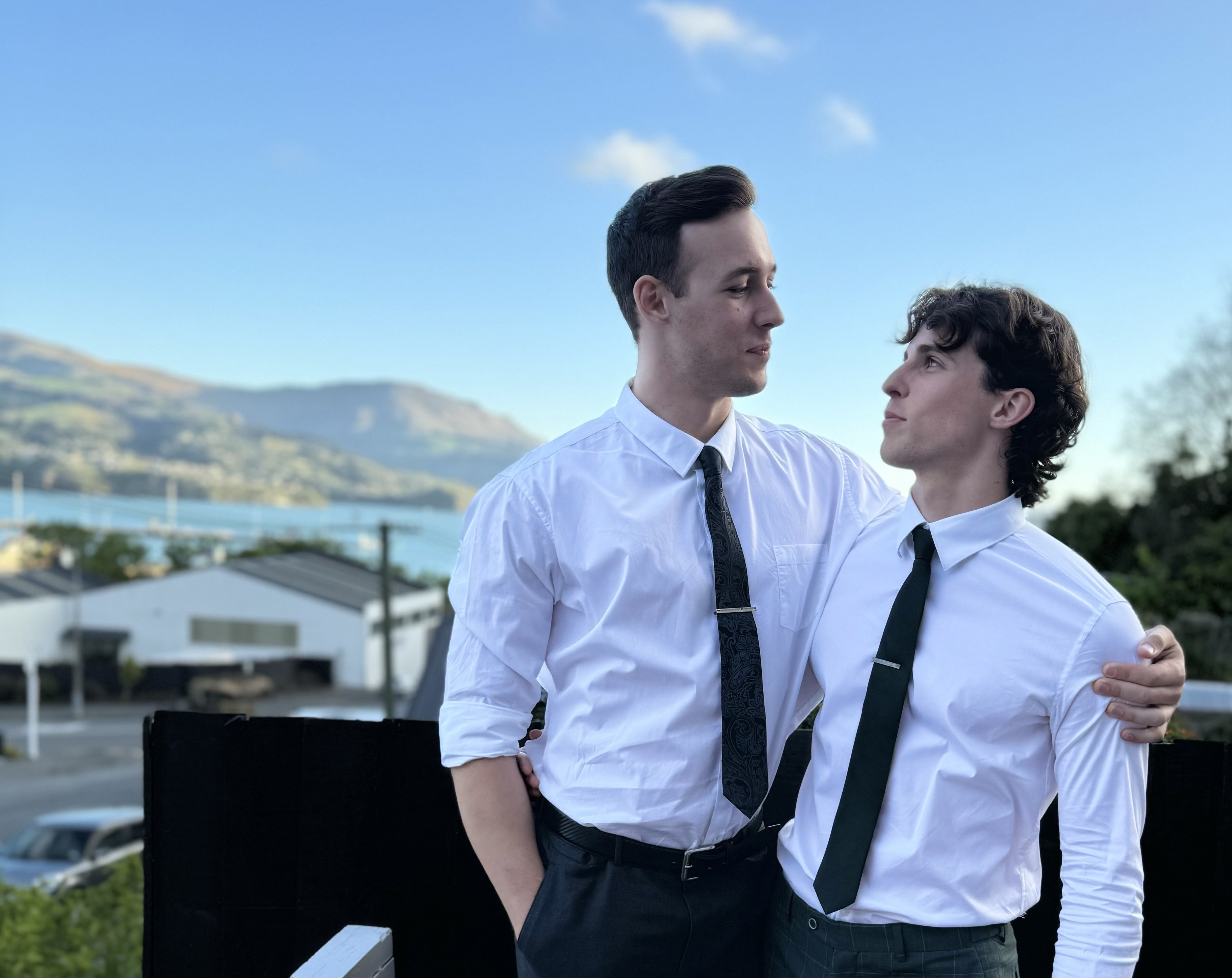 ﻿Mitchell Marianoff and James Walker have been together for five years, but have been unable to start a family until now.