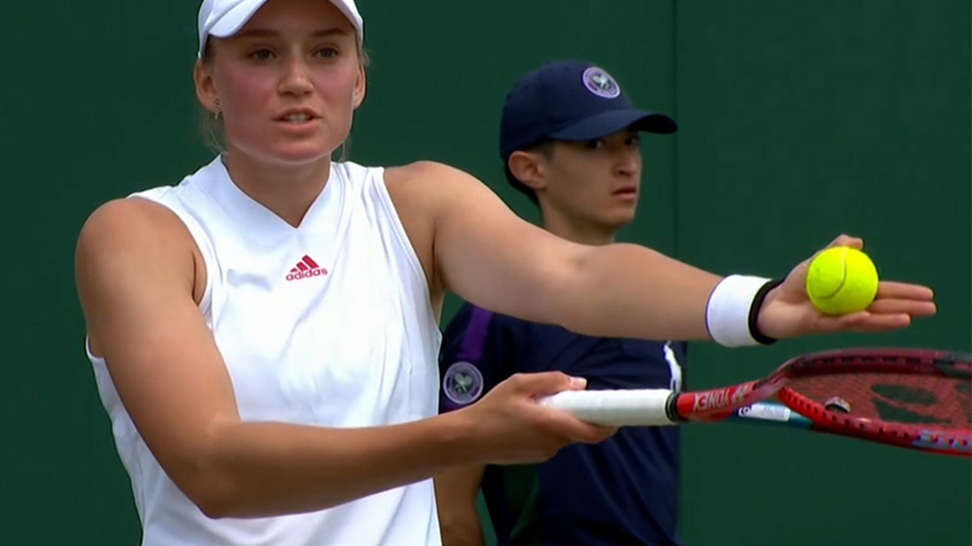 Wimbledon 2021 Elena Rybakina In Fiery Clash With Umpire As Aryna