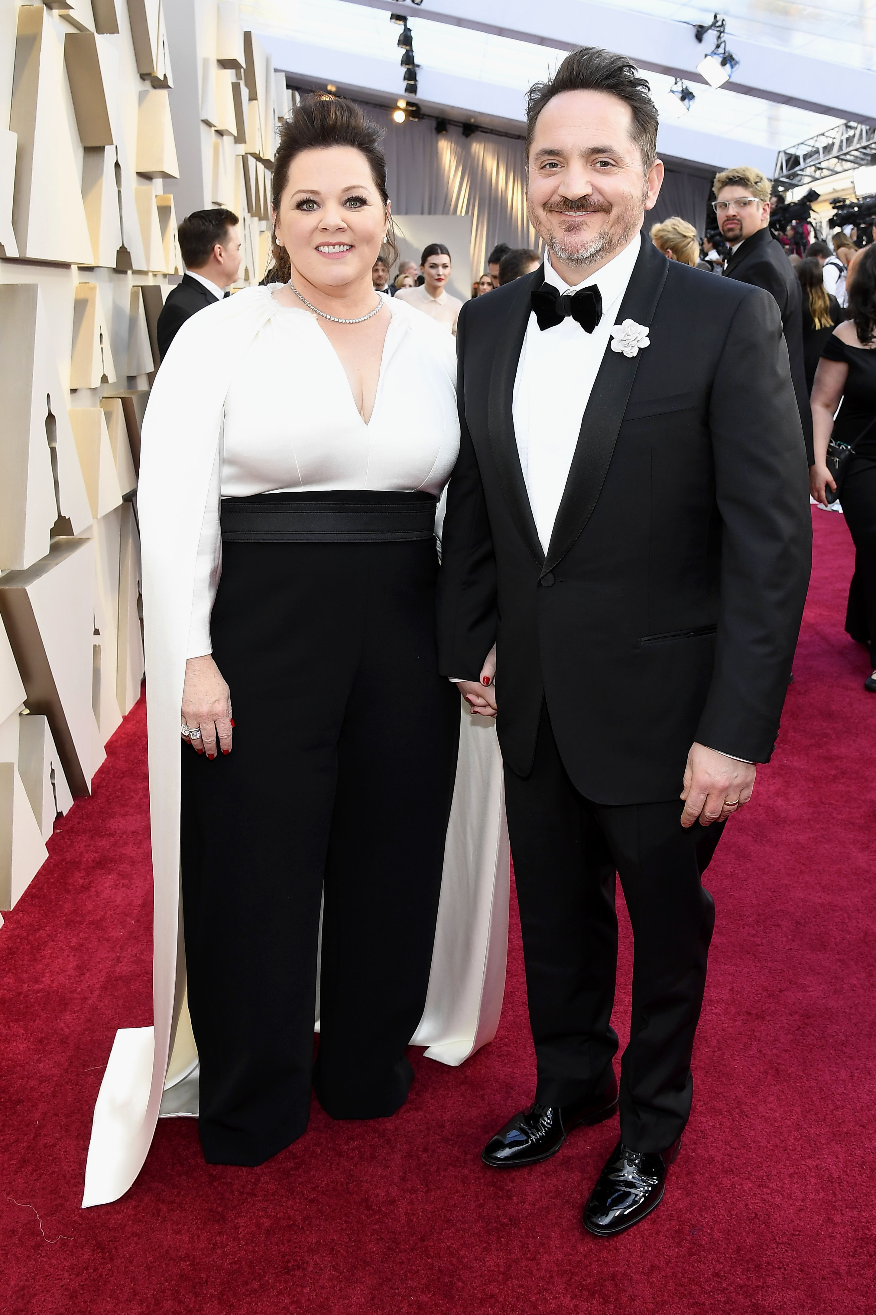 Melissa McCarthy and Ben Falcone attend the 91st Annual Academy Awards at Hollywood and Highland on February 24, 2019 in Hollywood, California.