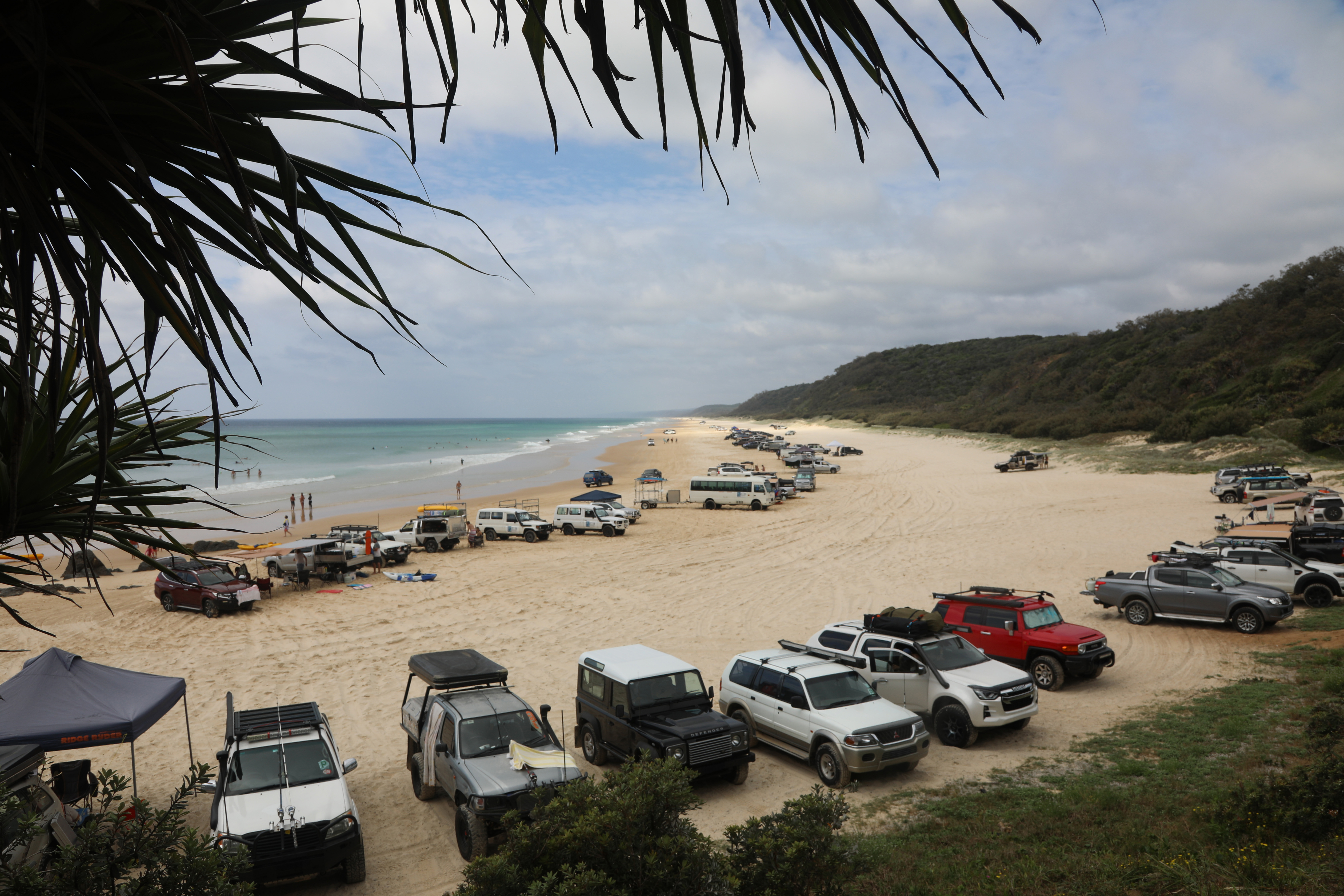4WDs on Bribie Island