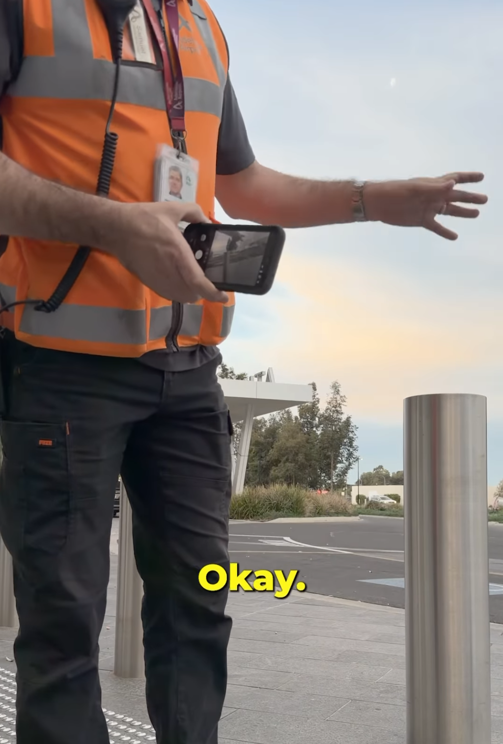 Shane Hryhorec posted the interaction on his Instagram page.