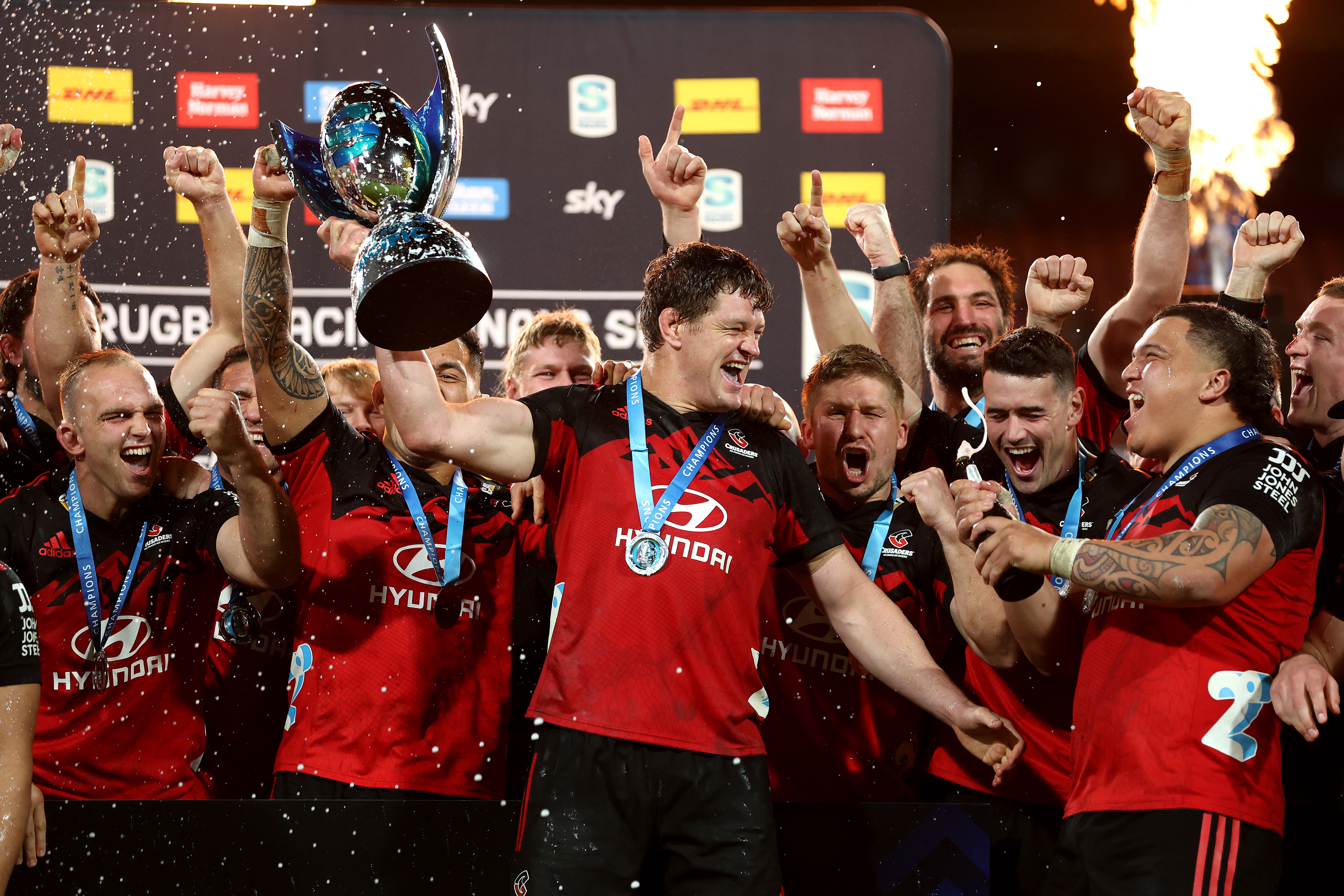 Super Rugby Pacific final 2023 LIVE scores, result Crusaders beat Chiefs to win seventh consecutive title under Scott Robertson