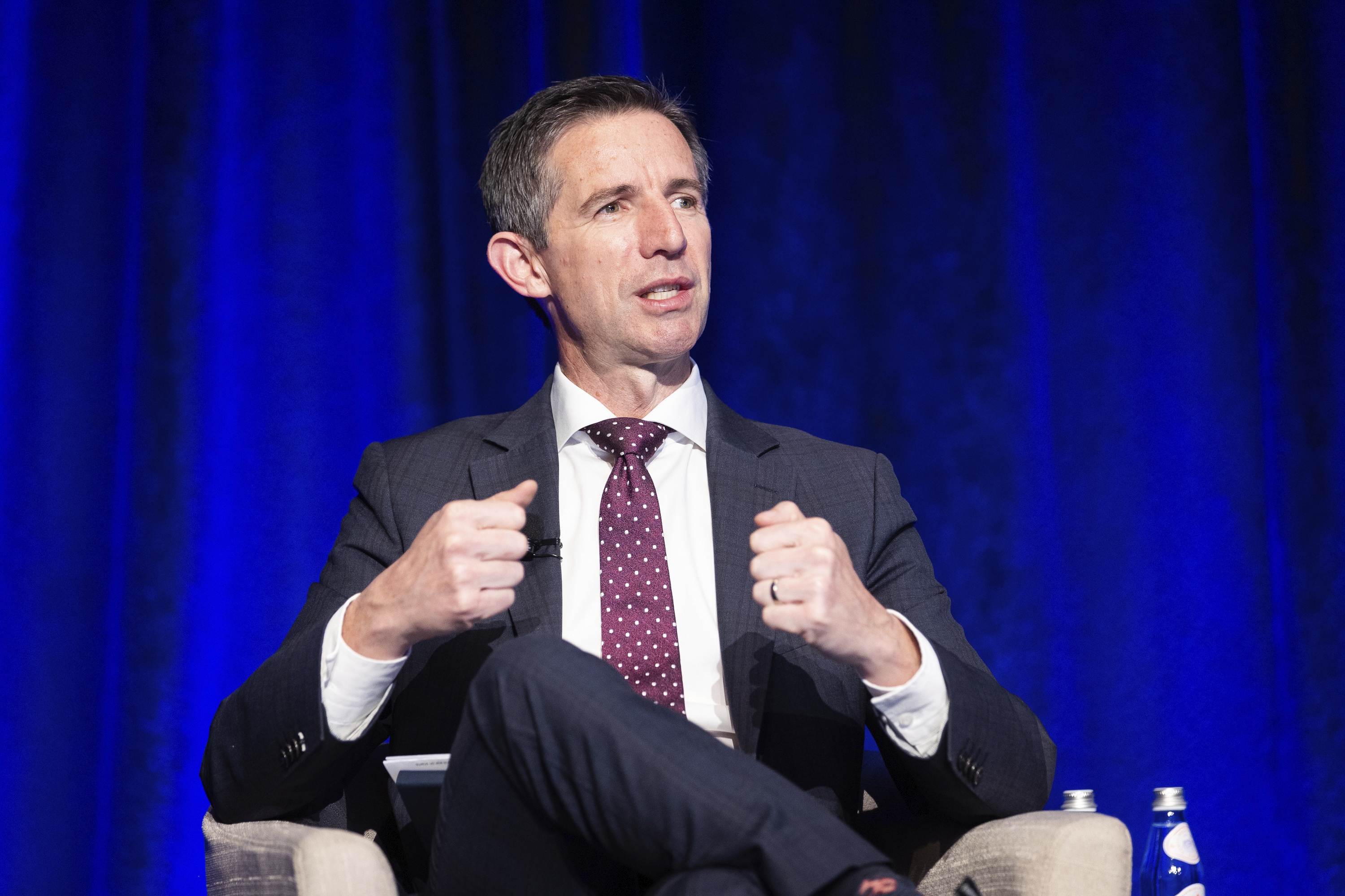 Simon Birmingham, CEO, Australian Banking Association Panel.
