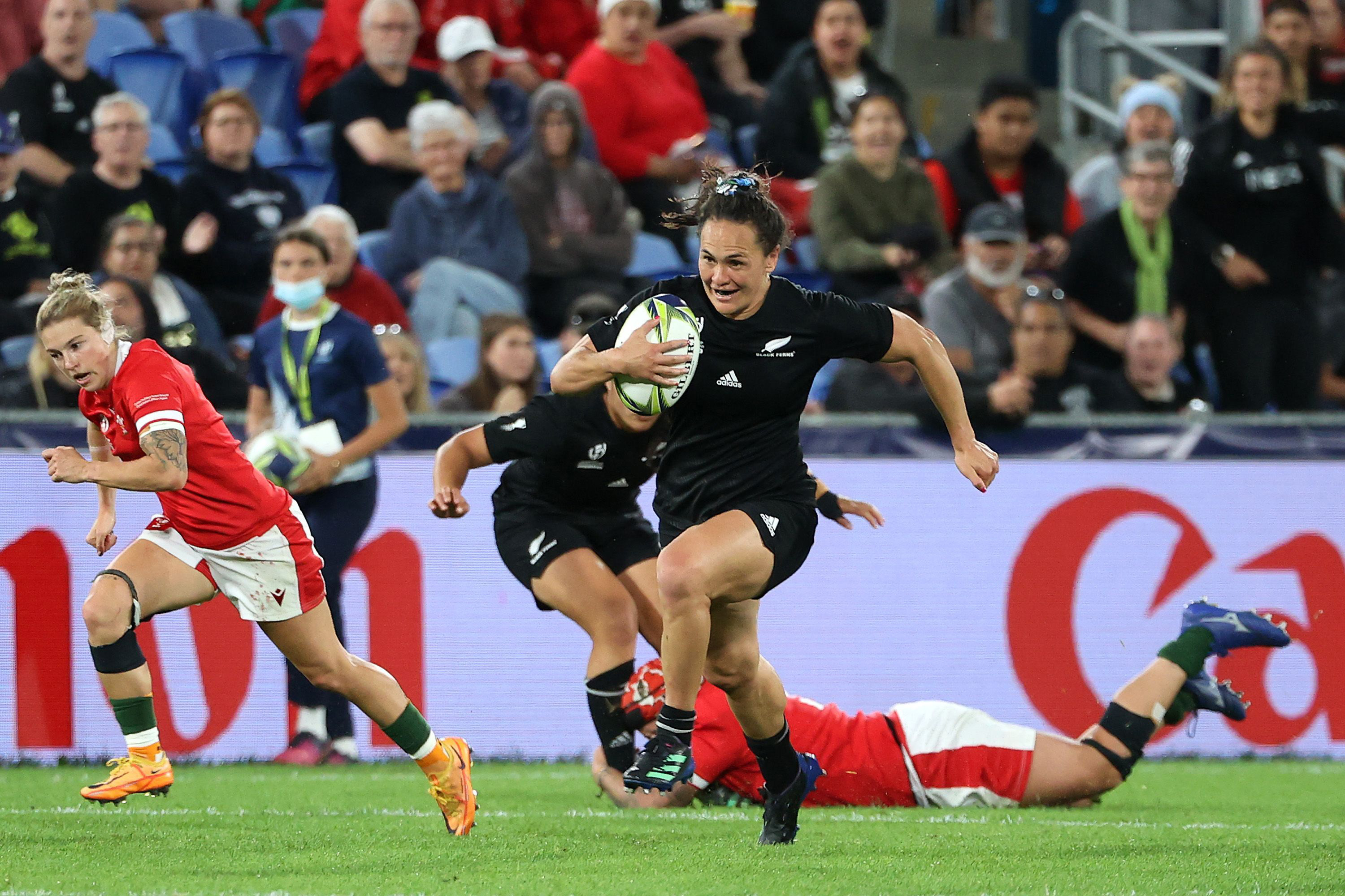 Womens Rugby World Cup news Black Ferns wallop Wales in quarter-final