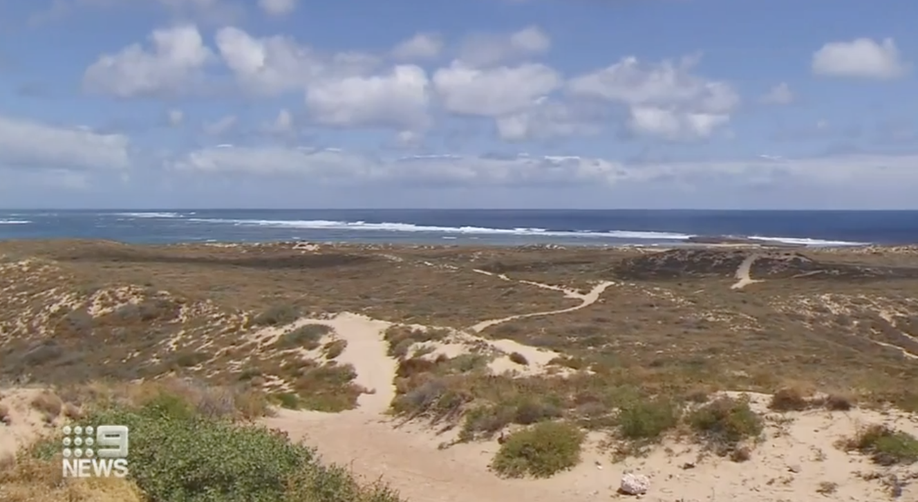 The area around Blowholes is stark, largely made up of scrubland.