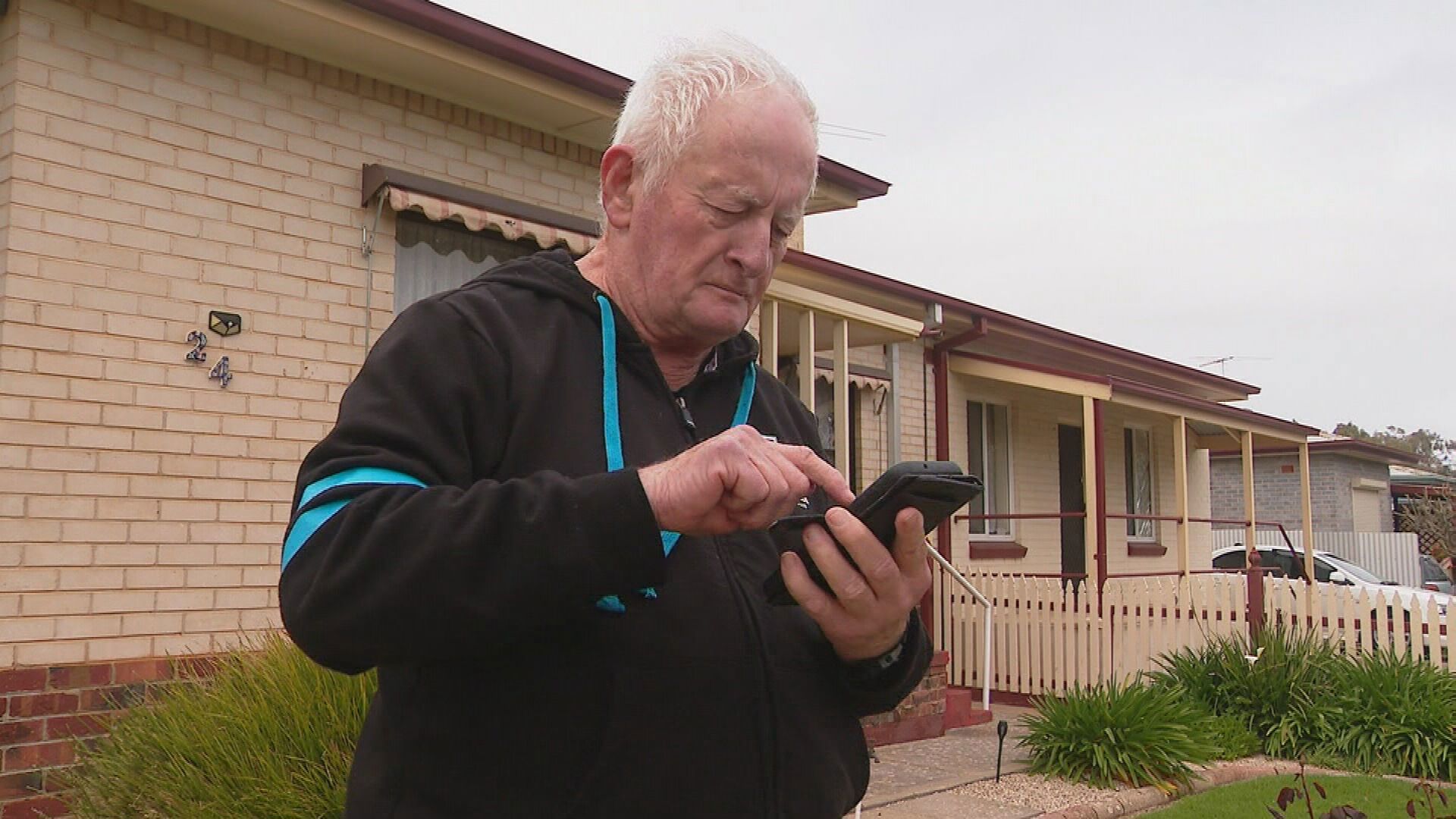 Adelaide resident Chris Tyndall received a follow-up call after he spent Thursday morning repeatedly tried calling for an ambulance with two phones.