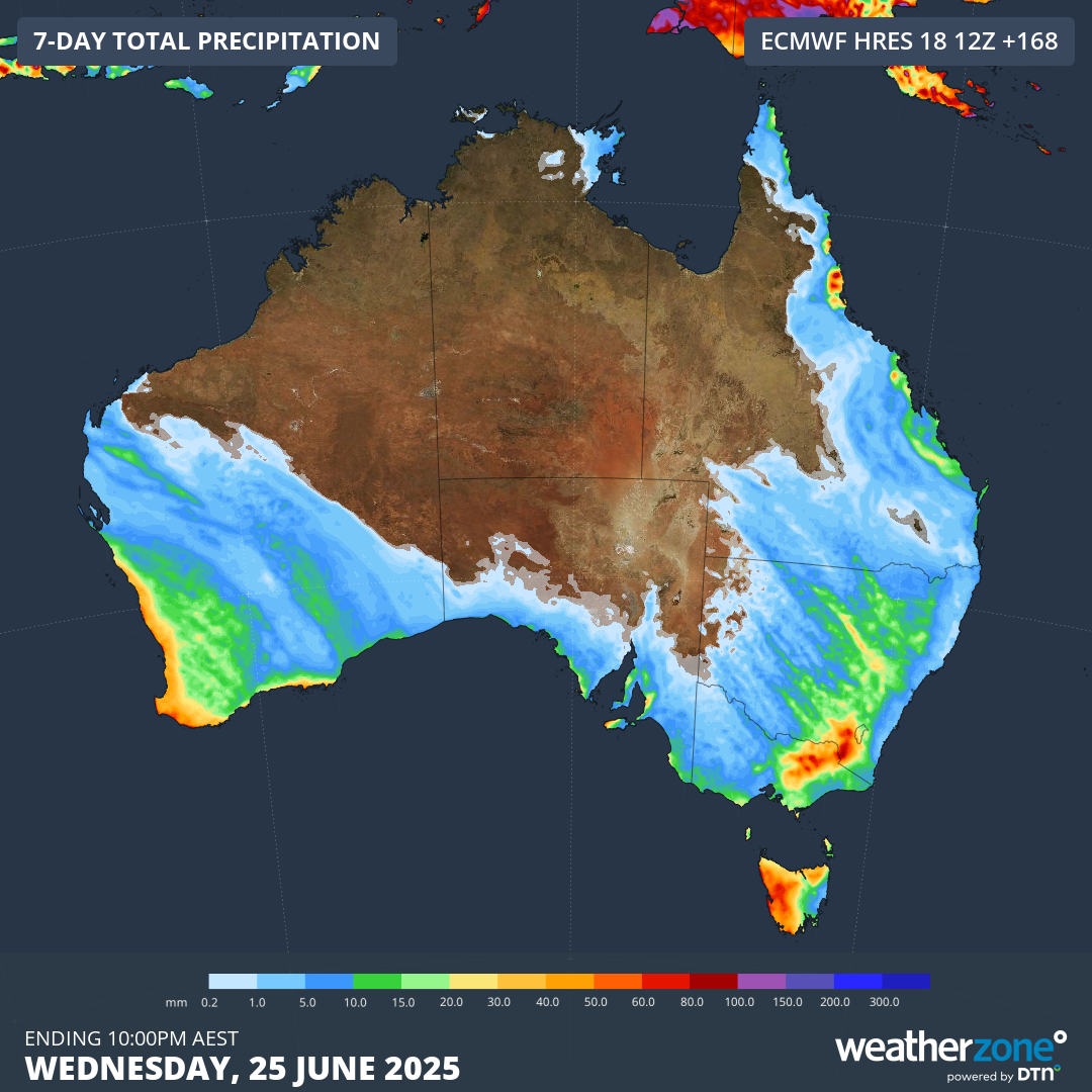 Wintry blast to hit southern half of Australia from today