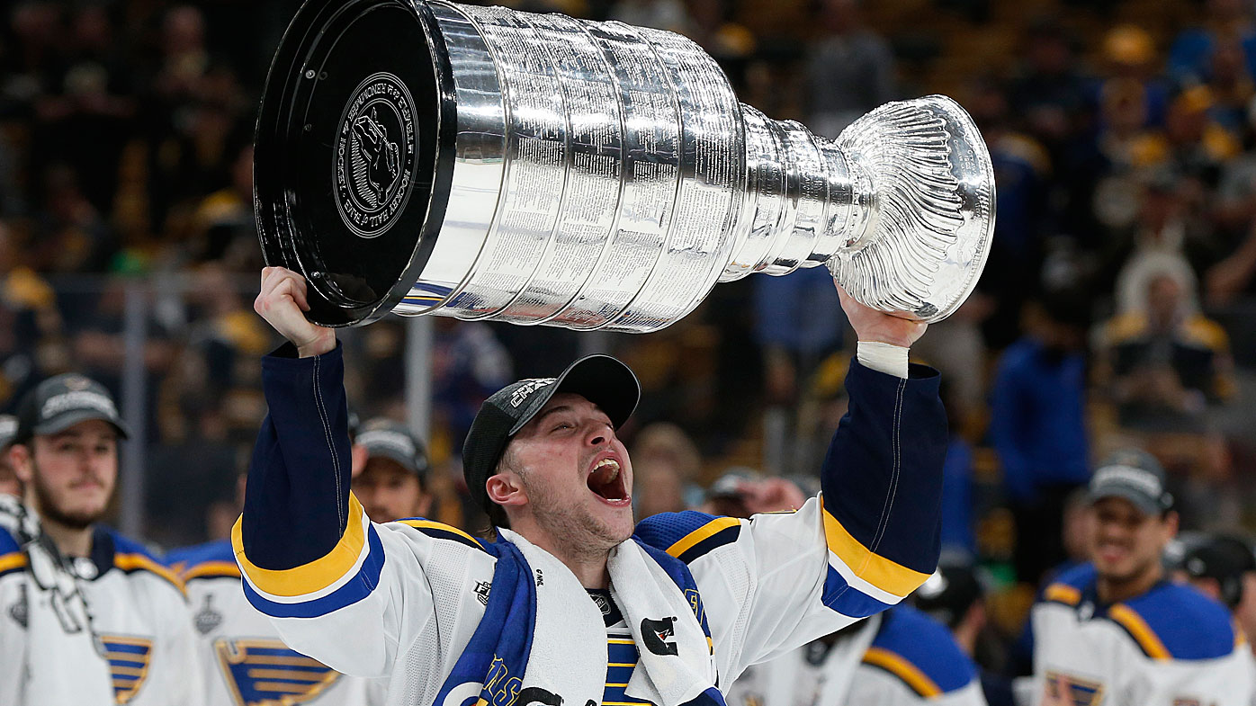 The 2019 Stanley Cup Champion Blues reunite via video conference - St.  Louis Game Time