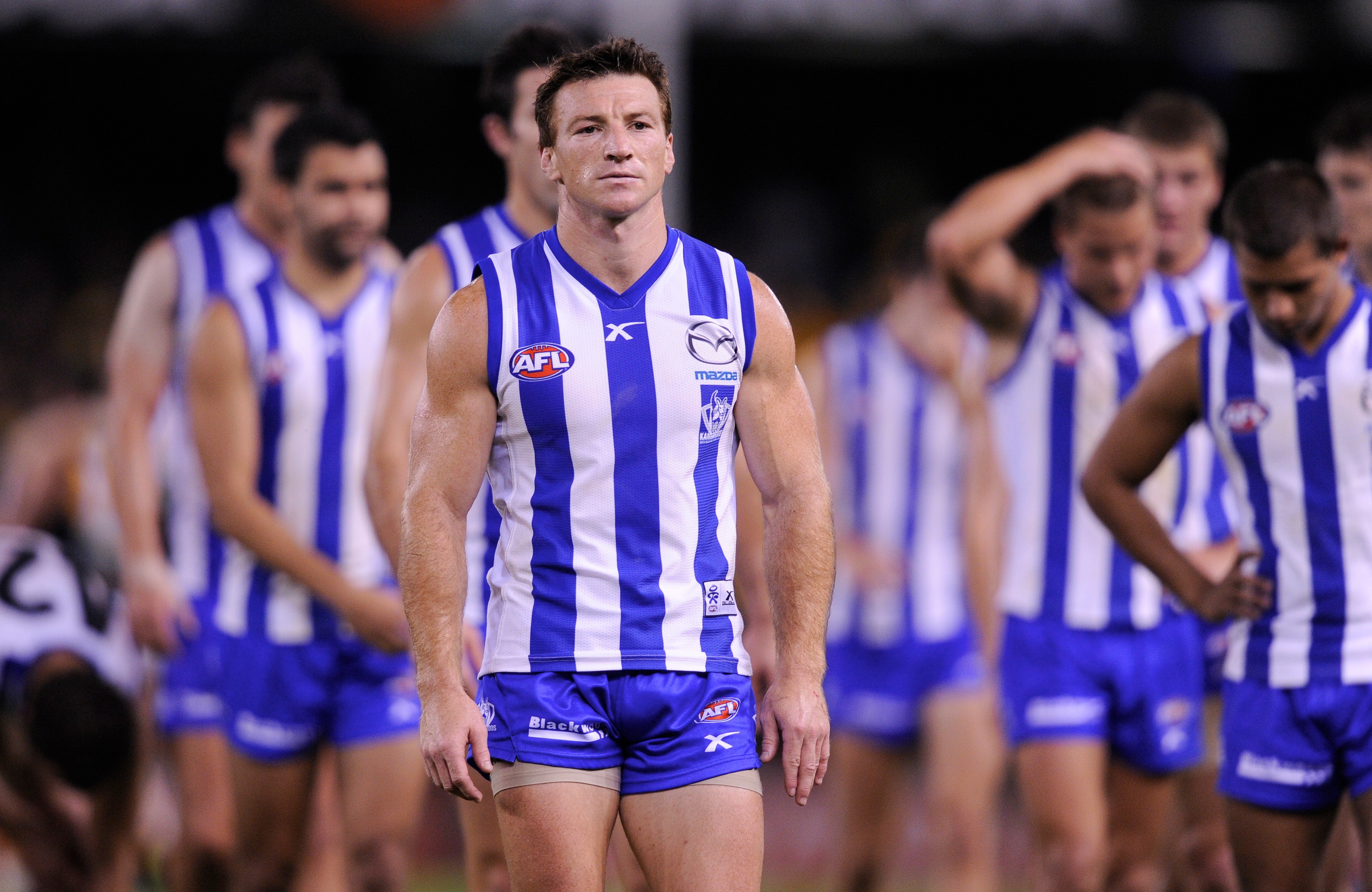 North Melbourne legend Brent Harvey.