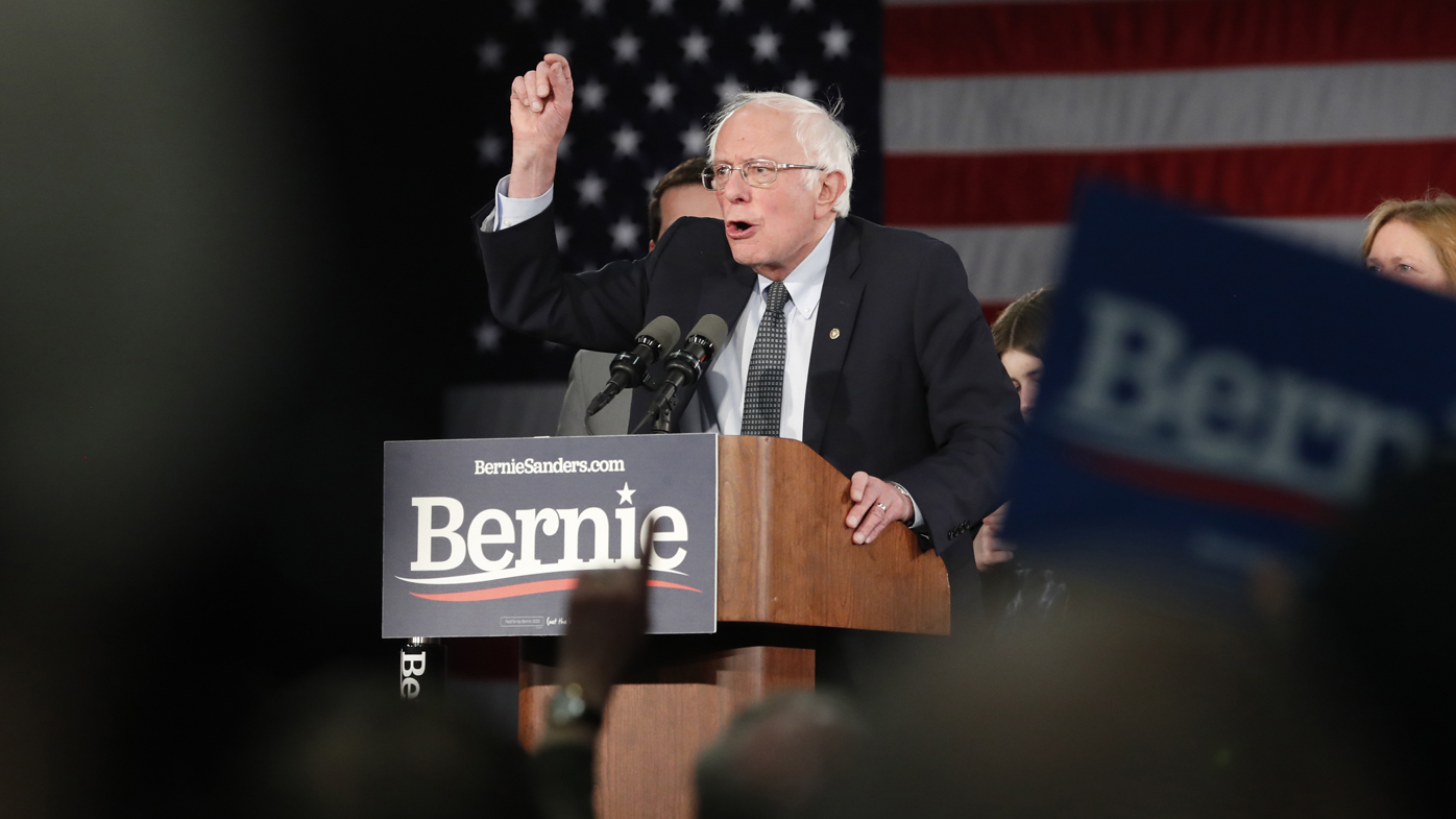 Bernie Sanders entered the caucuses with momentum and is expected to have performed strongly.
