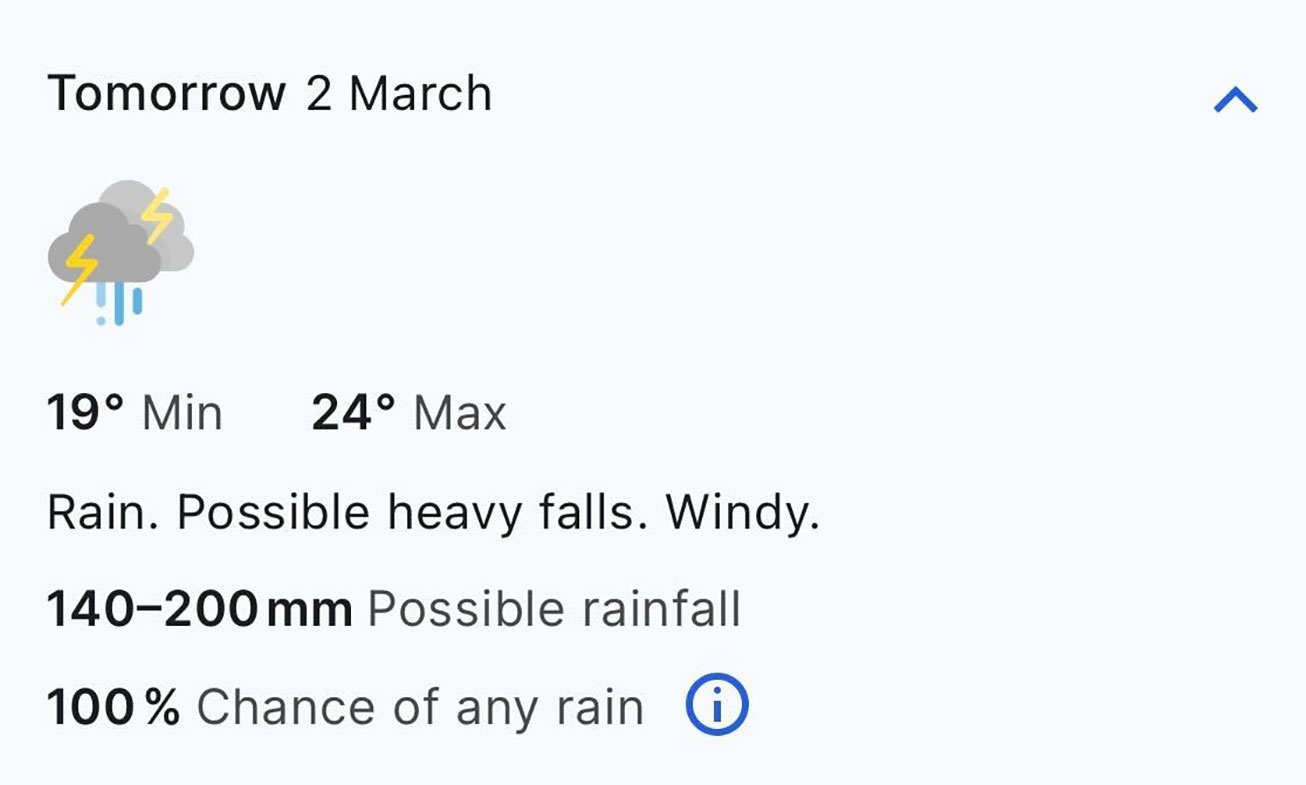 NSW flood update; sydney wild weather predictions 200mm could swamp sydney