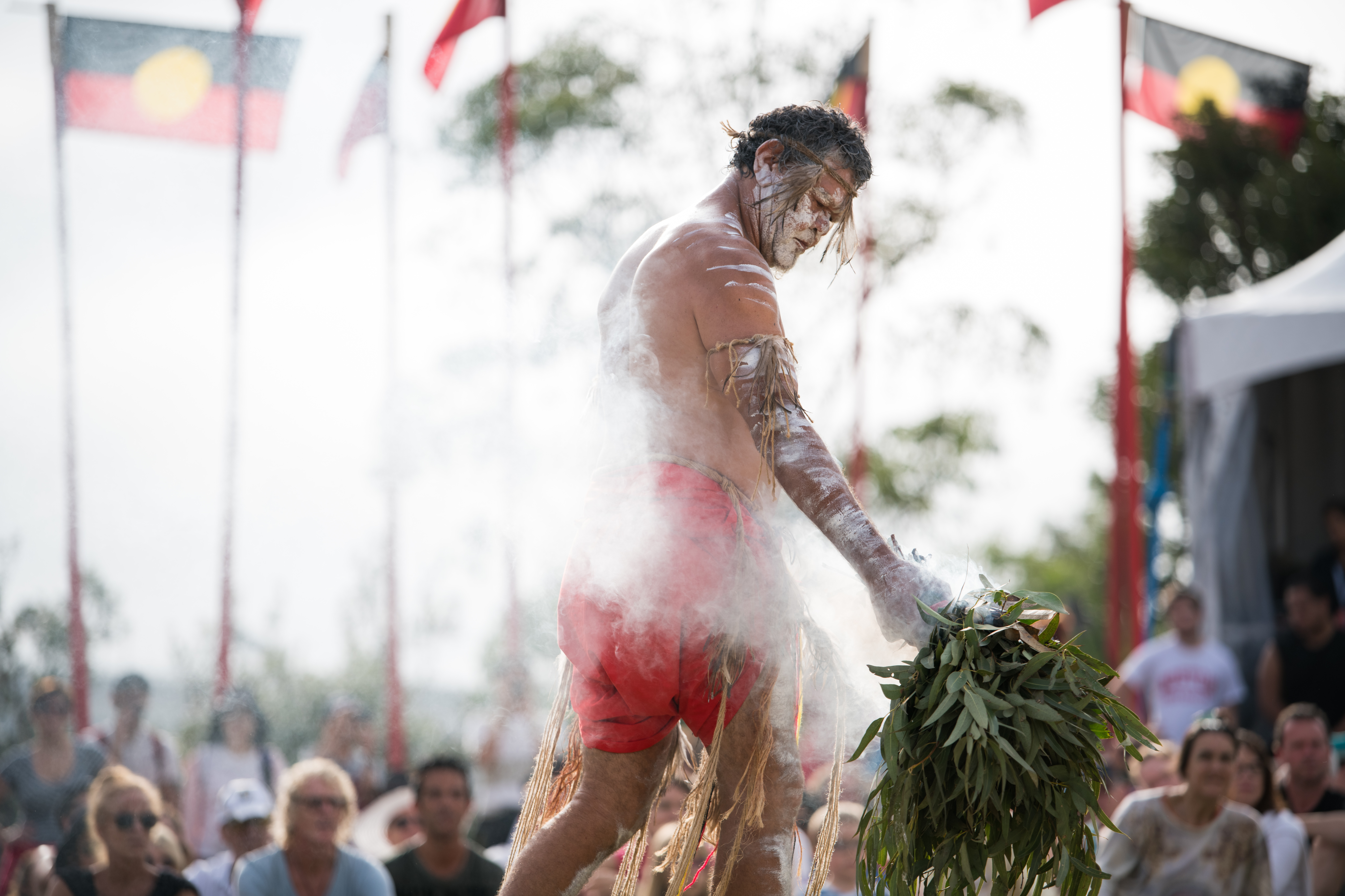 Indigenous Australia Day ceremony 