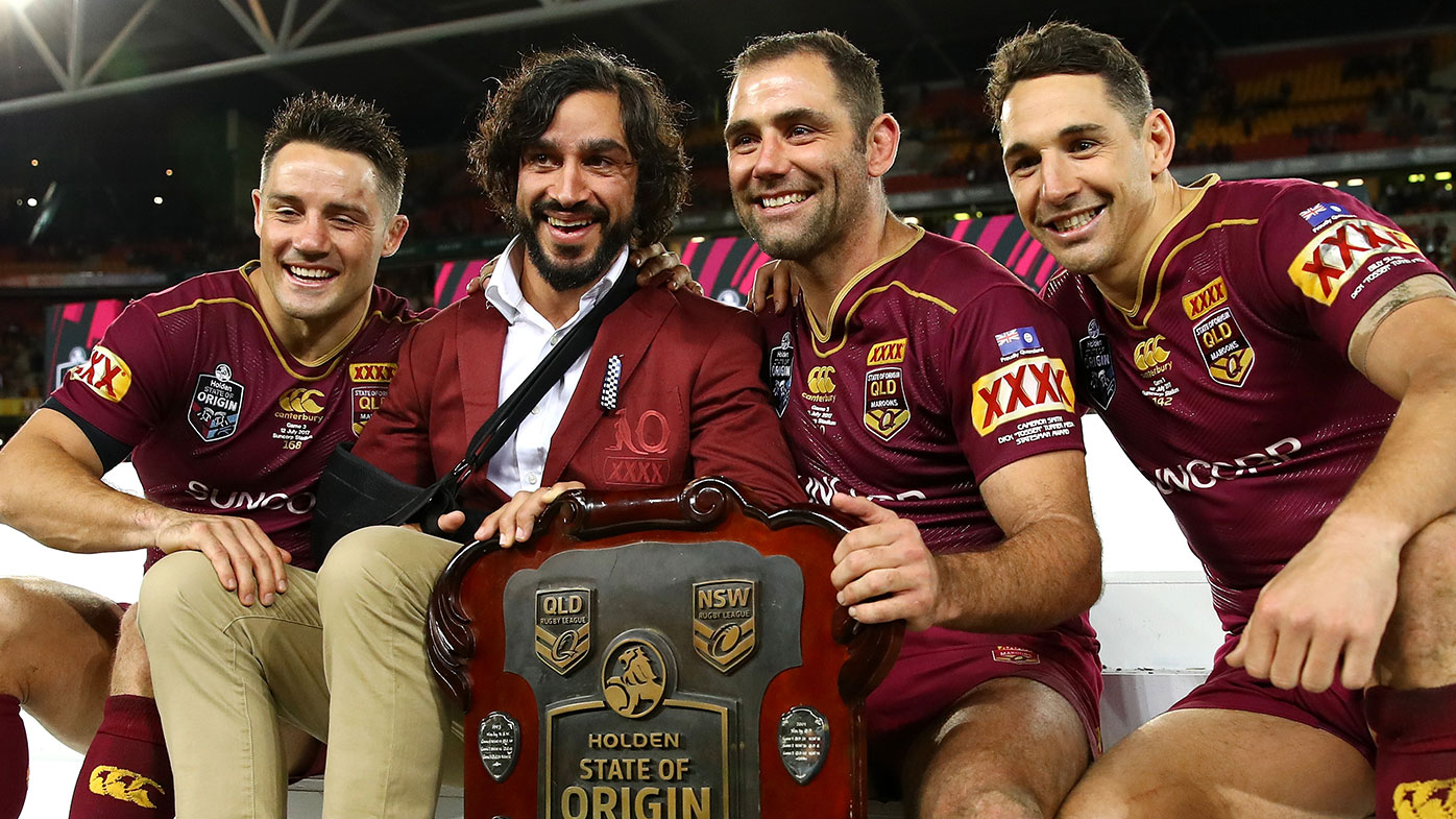 Cooper Cronk, Johnathan Thurston, Cameron Smith, Billy Slater