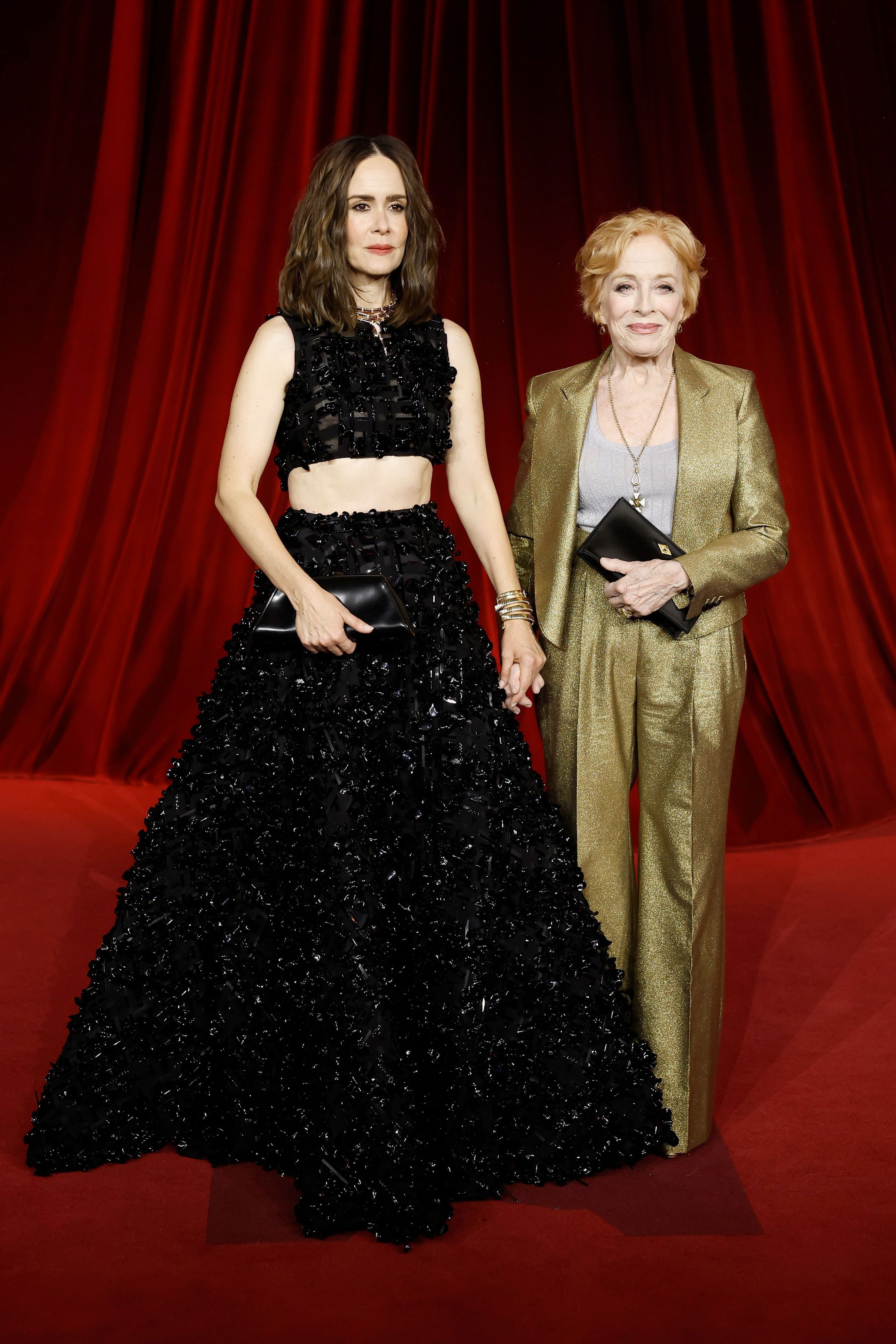 Sarah Paulson and Holland Taylor 
