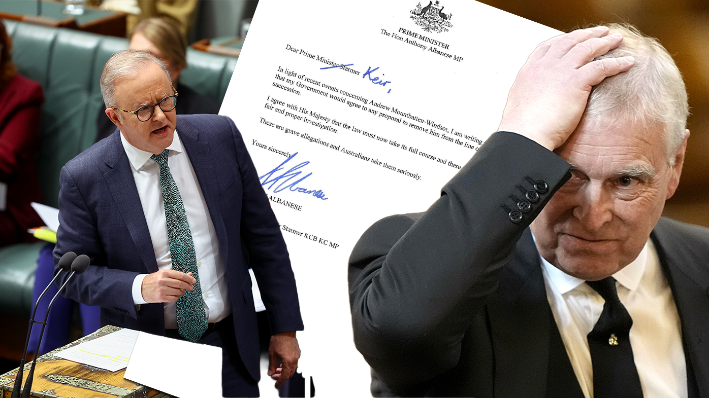 Albanese backs push to boot former prince Andrew from royal succession 