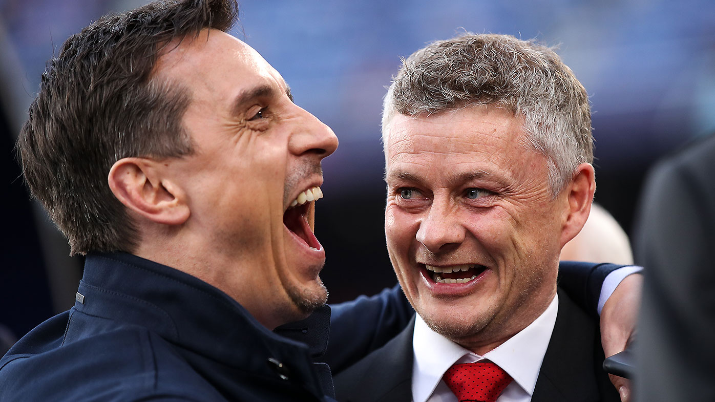 Gary Neville and Ole Gunnar Solksjaer