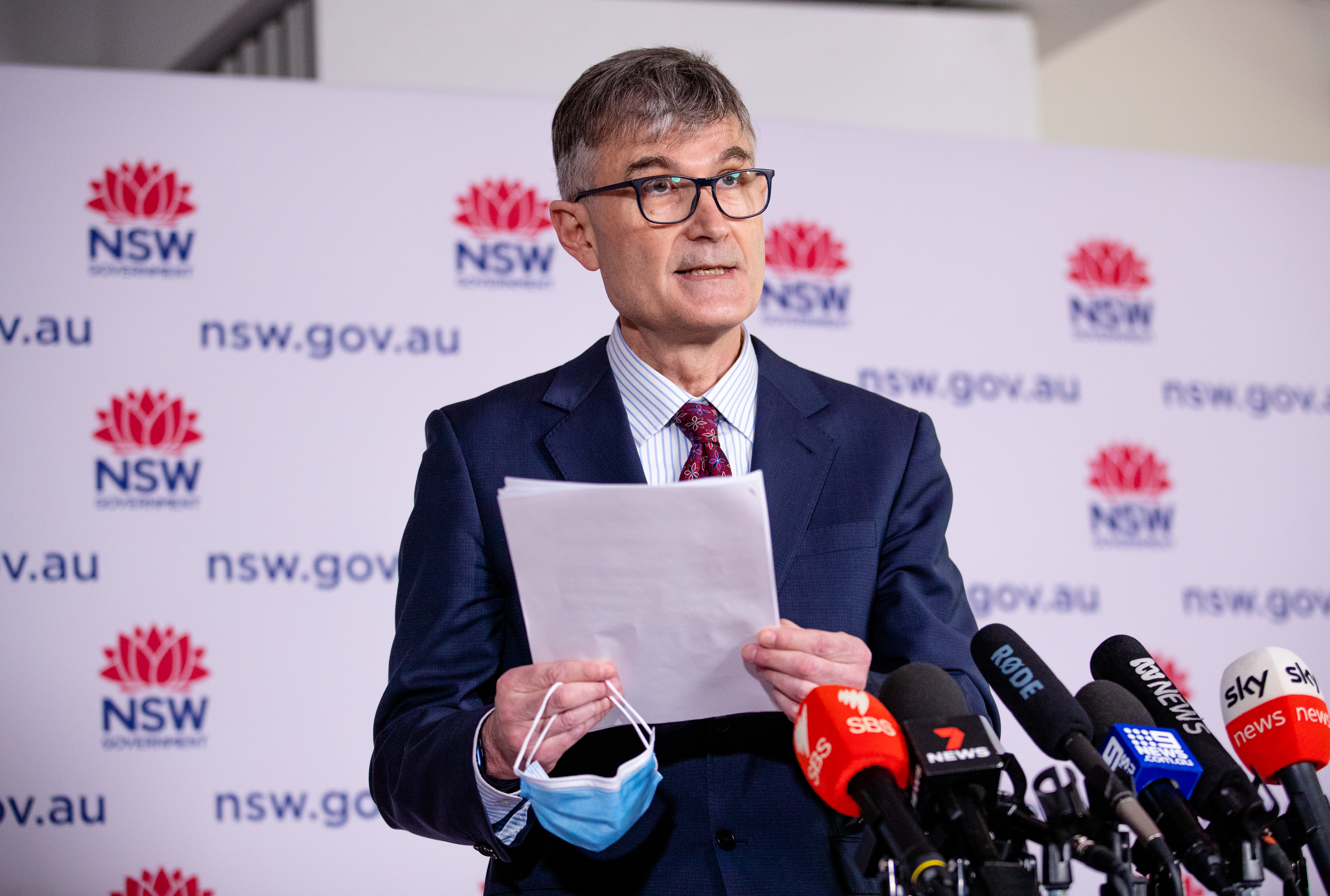 NSW Health's Dr Jeremy McAnulty