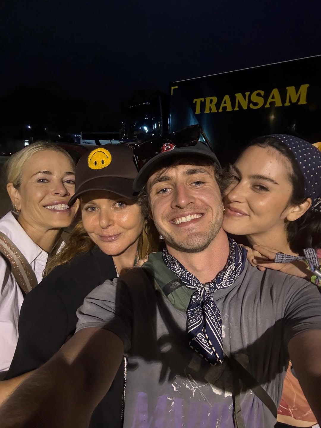 Chelsea Handler, Stella McCartney, Paul Mescal and Gracie Abrams at Glastonbury 2025