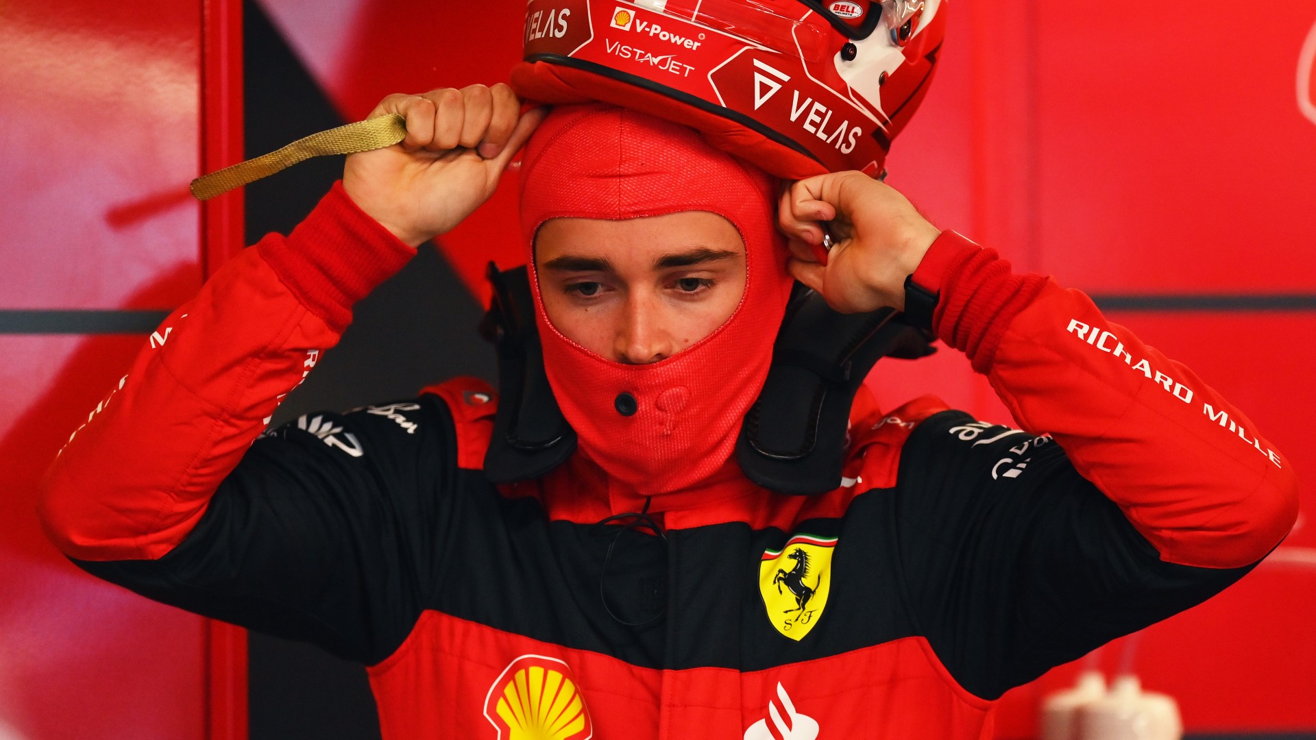 Ferrari driver Charles Leclerc receives 10-place grid penalty after engine change
