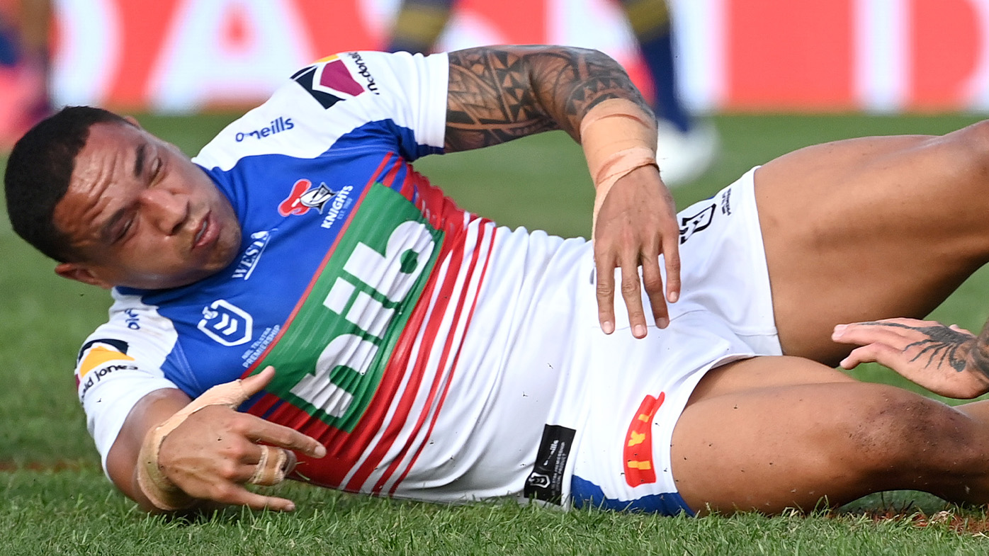 NRL Newcastle Knights' dumbfounding handling of Tyson Frizell HIA in