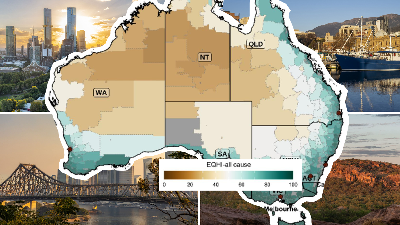 The healthiest places to live in Australia revealed