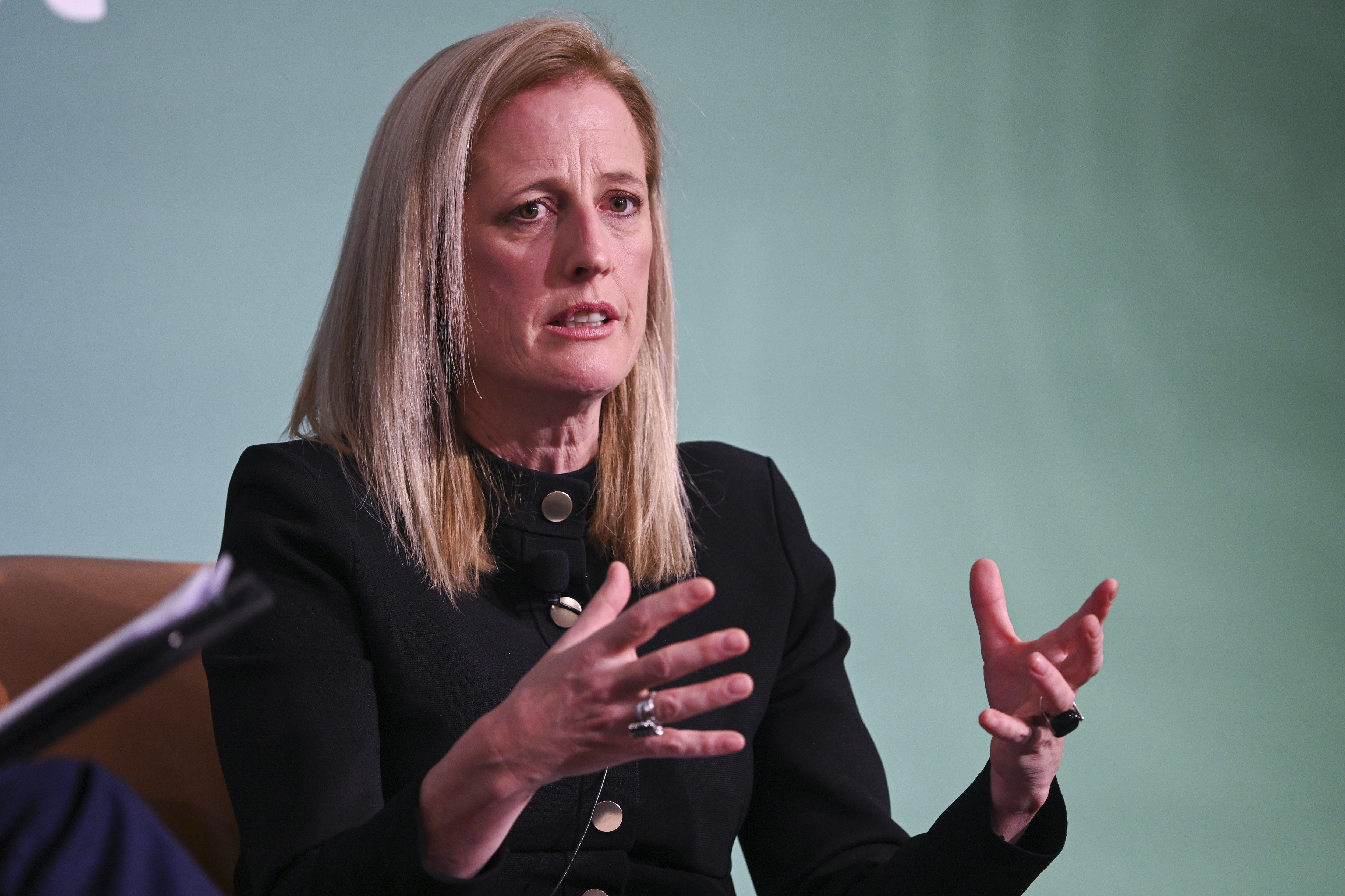 Katy Gallagher at the AFR Government Services Summit