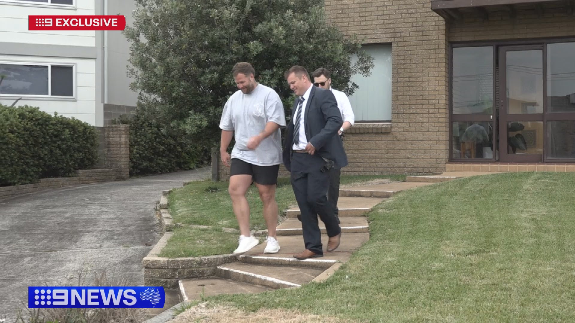 Former Dragons player Trent Merrin was arrested at his home this morning. 