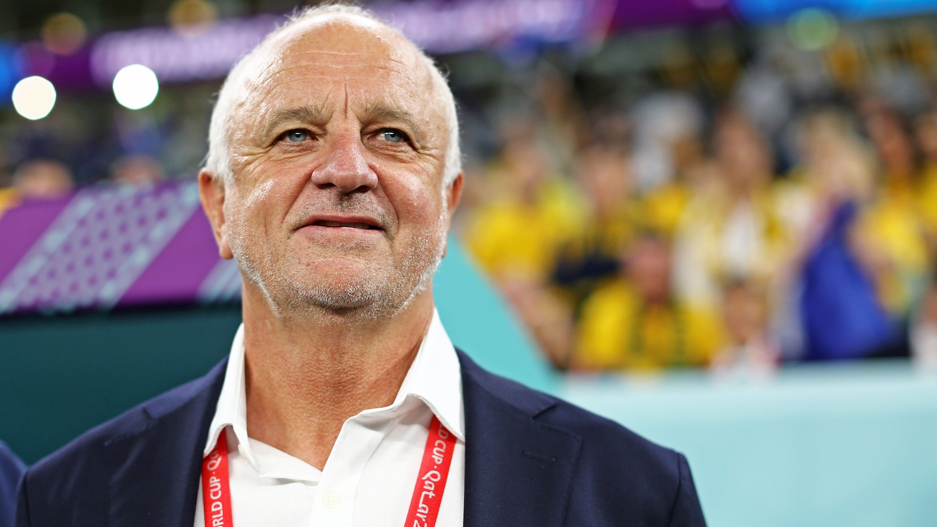 Graham Arnold parle de la pression pour remporter la victoire de la Coupe du monde Socceroos