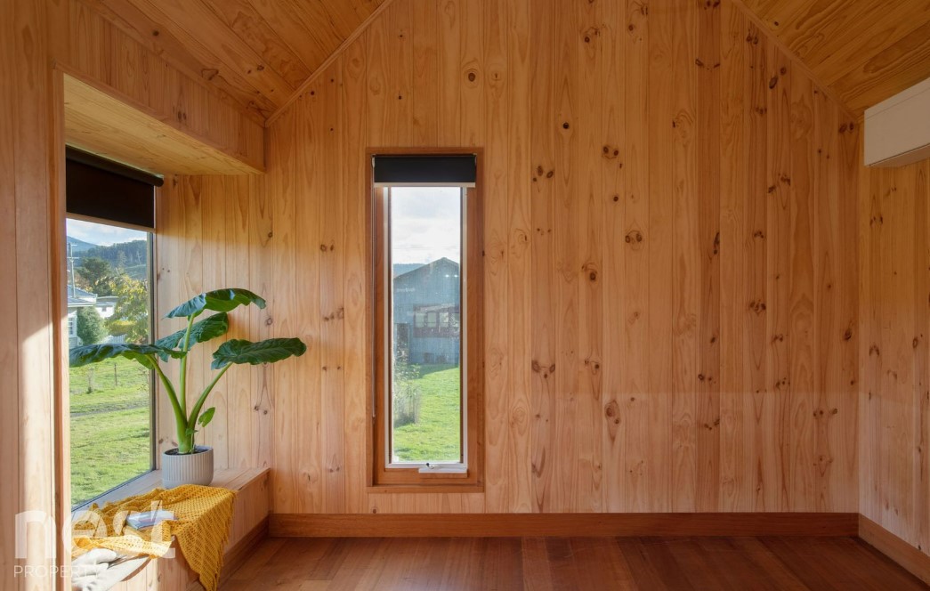 shed pocket-sized designer home for sale Mole Creek Tasmania Domain 