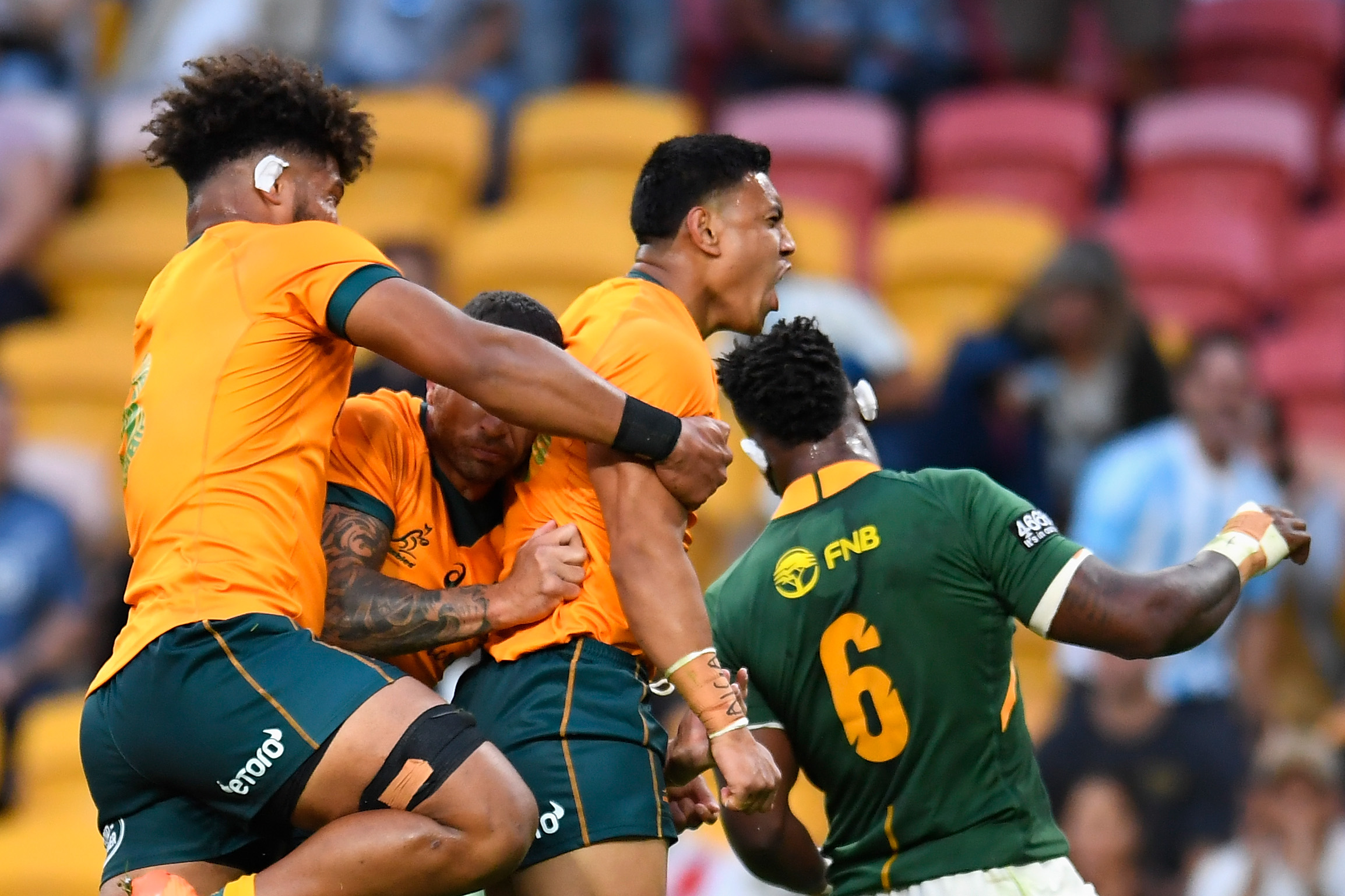Rugby Championship 2021 Wallabies vs South Africa Springboks LIVE scores Latest rugby union results, news and video highlights from Round 4 at Suncorp Stadium