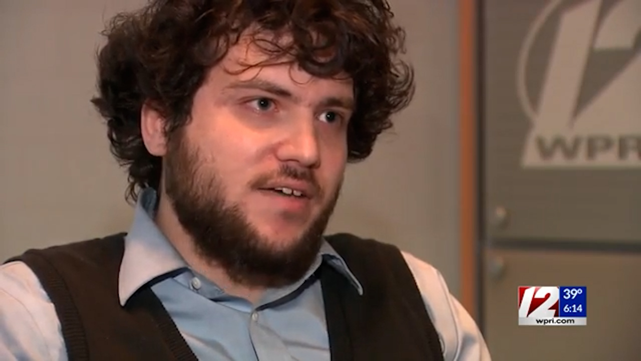 Nicholas Alahverdian was discovered after developing a serious case of the coronavirus. 