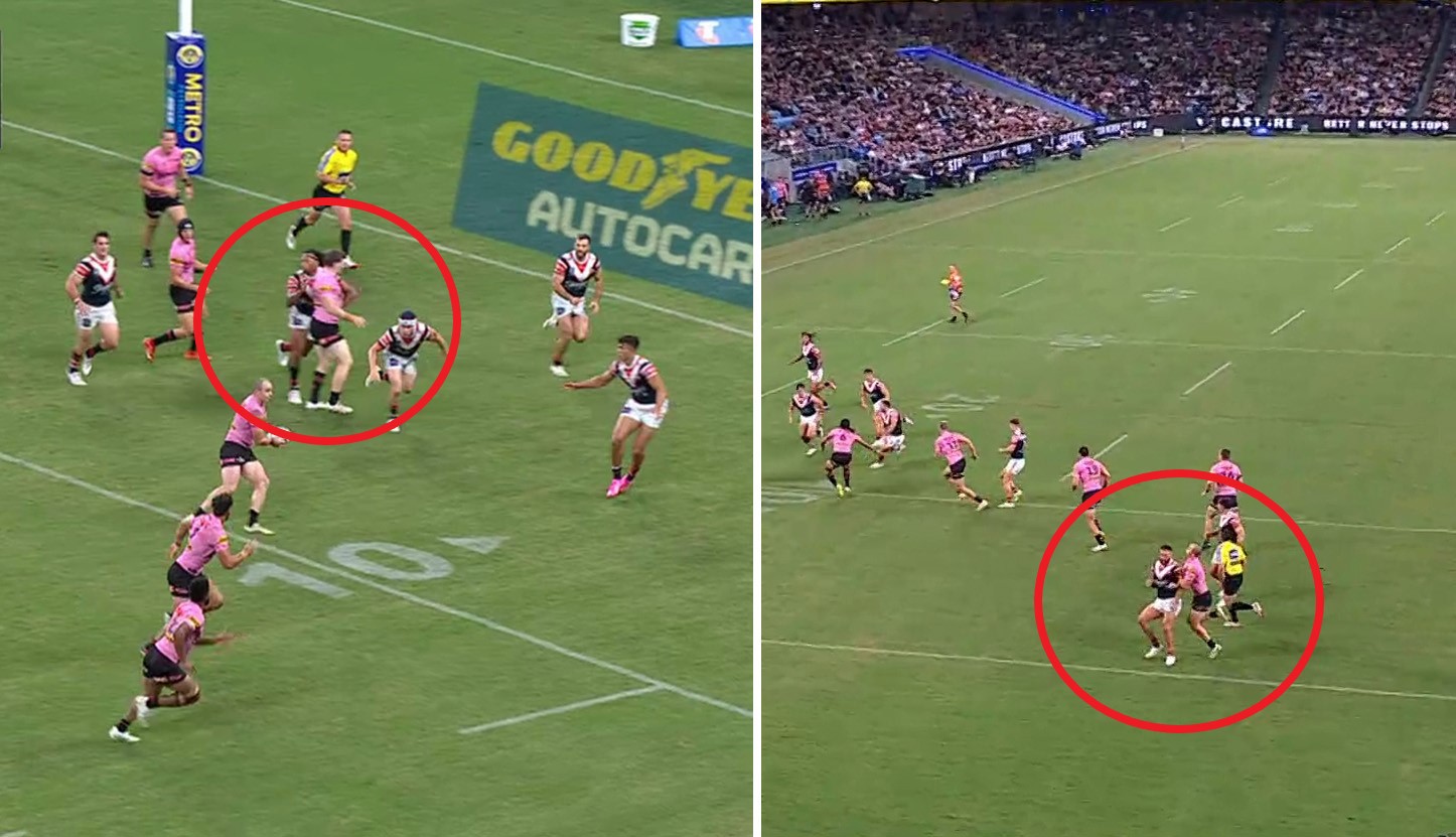 The Roosters were on the wrong end of two separate Bunker calls.