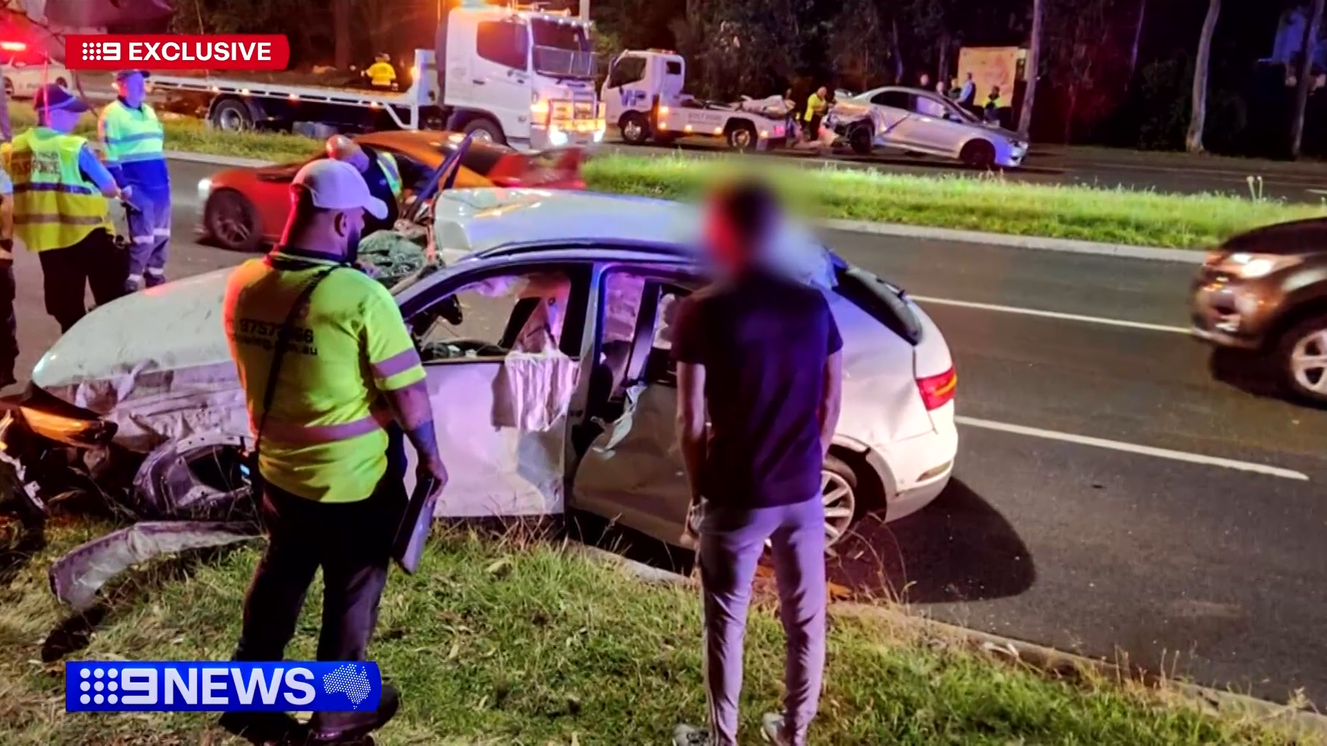 A﻿ P-plater from Sydney's west has escaped a major crash with just a few cuts after his car rolled eight times on a busy highway.