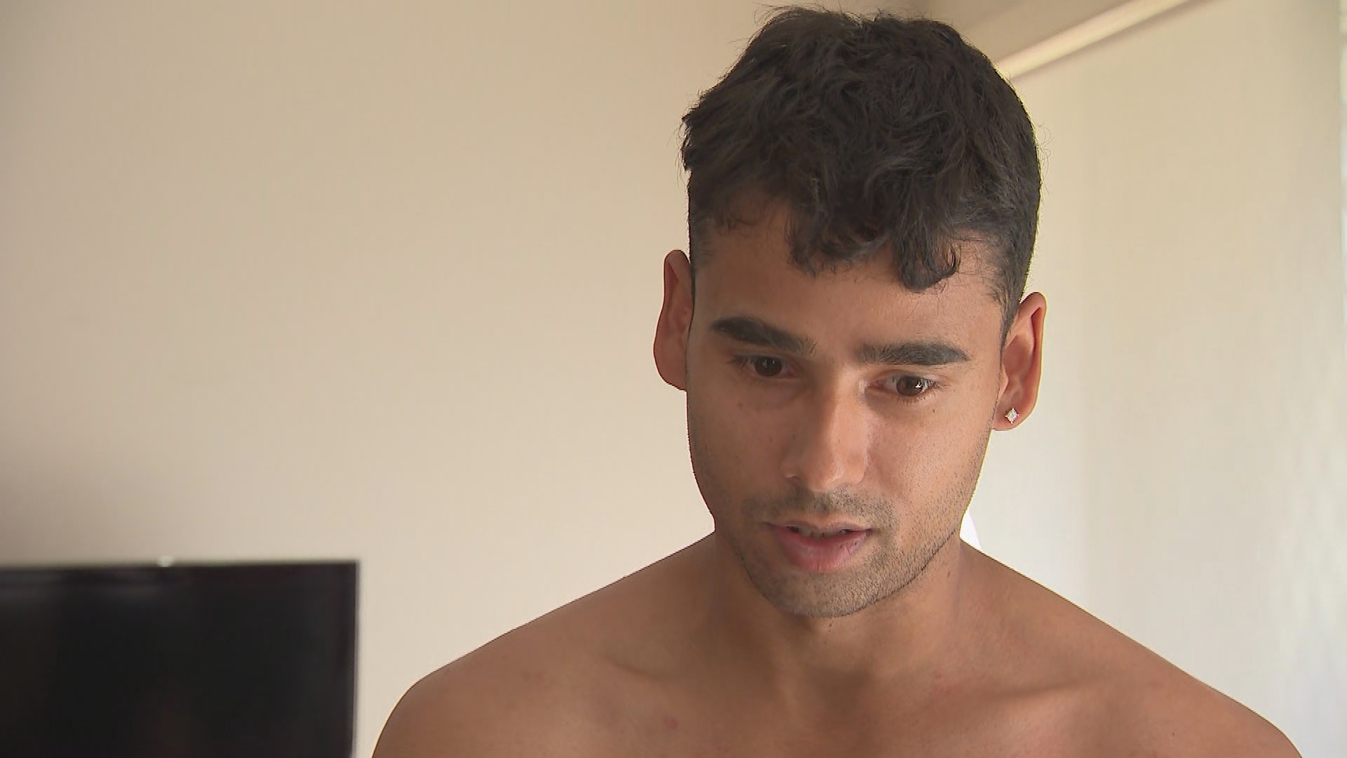 Field's mum and sister suffered minor injuries when they successfully fought off the attacker.