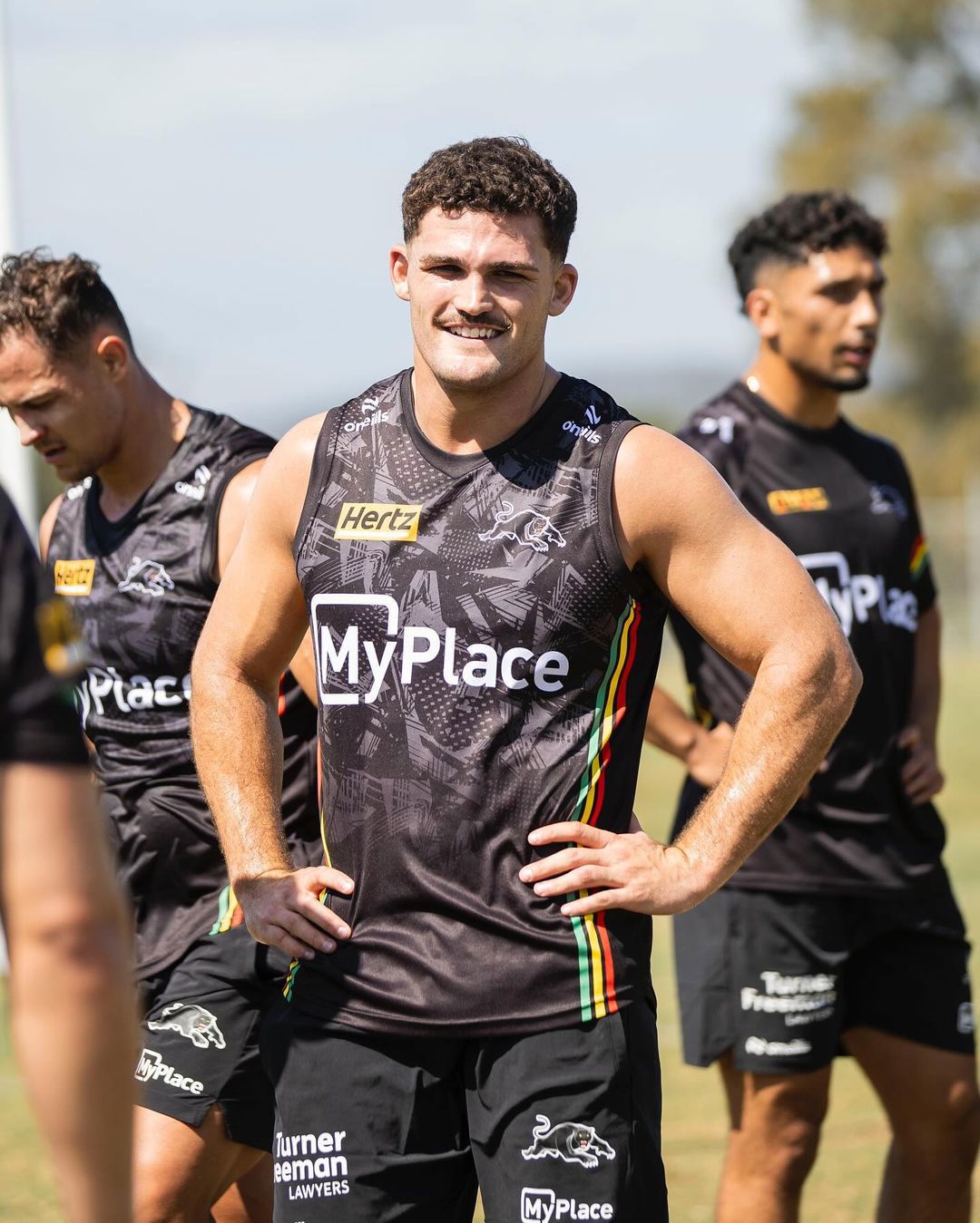 Nathan Cleary was back at pre-season training a day earlier than expected.