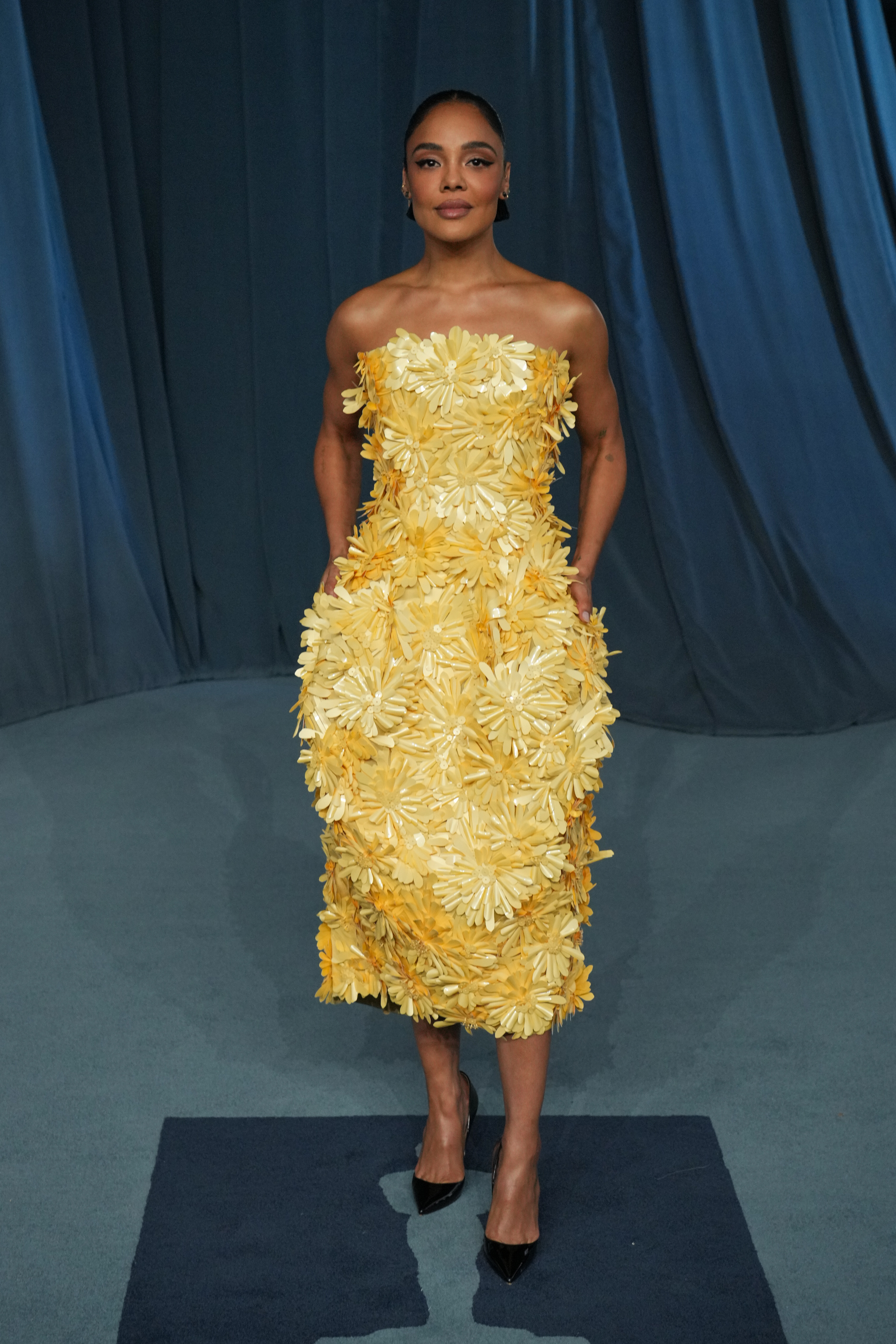 Tessa Thompson at the fifth annual Academy Museum Gala on Saturday, October 18, 2025, at the Academy Museum of Motion Pictures in Los Angeles.