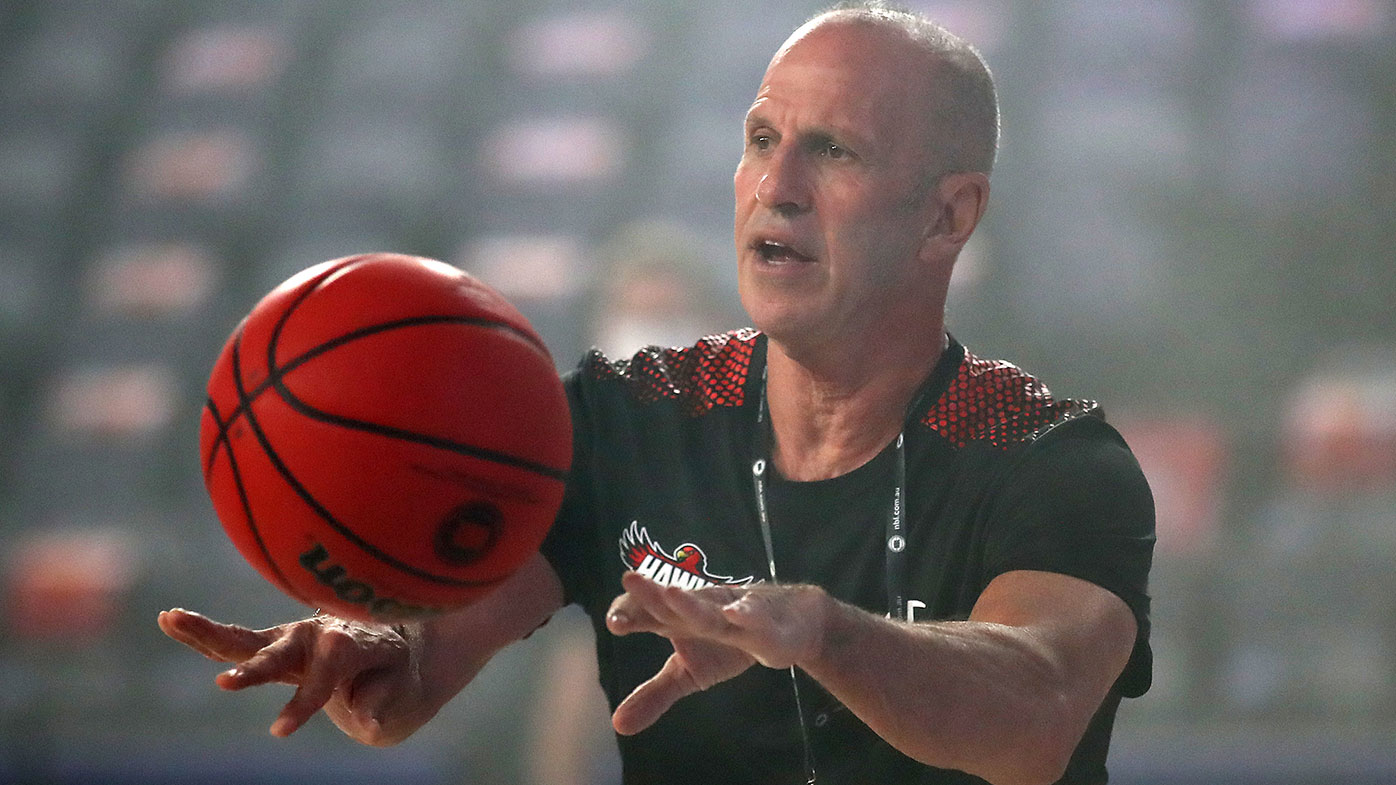  Hawks coach Brian Goorjian