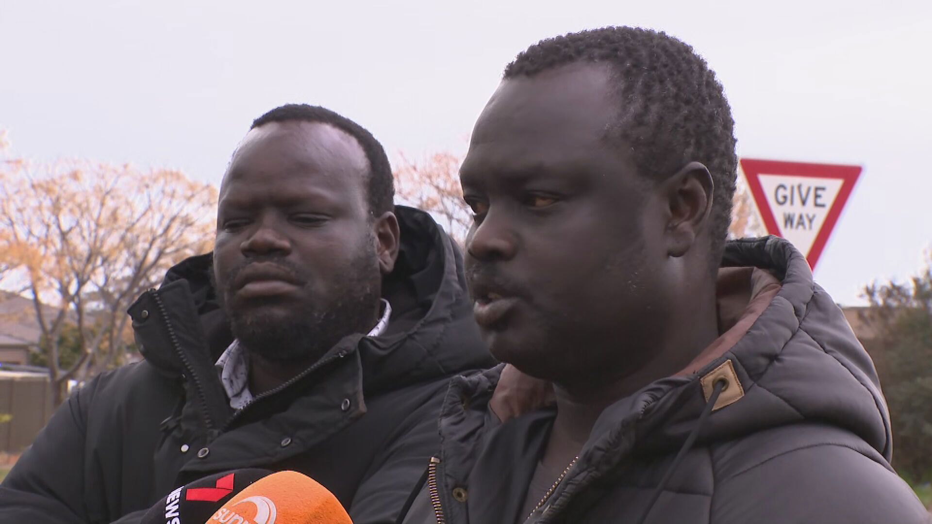 Elbino Akueng, father of a 15-year-old boy who was stabbed to death in Melbourne overnight, has demanded answers about his son's death.