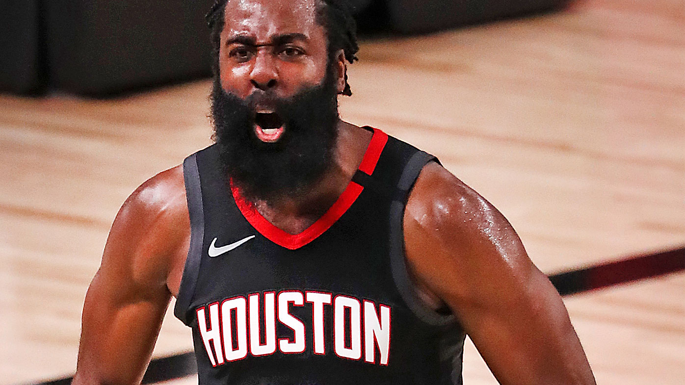 Nba Playoffs James Harden Block Houston Rockets Defeat Oklahoma City Thunder In Game 7