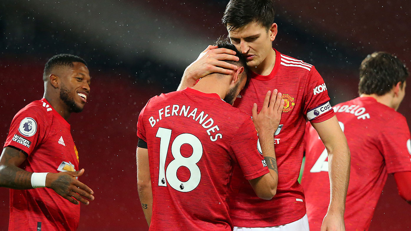 Bruno Fernandes Harry Maguire