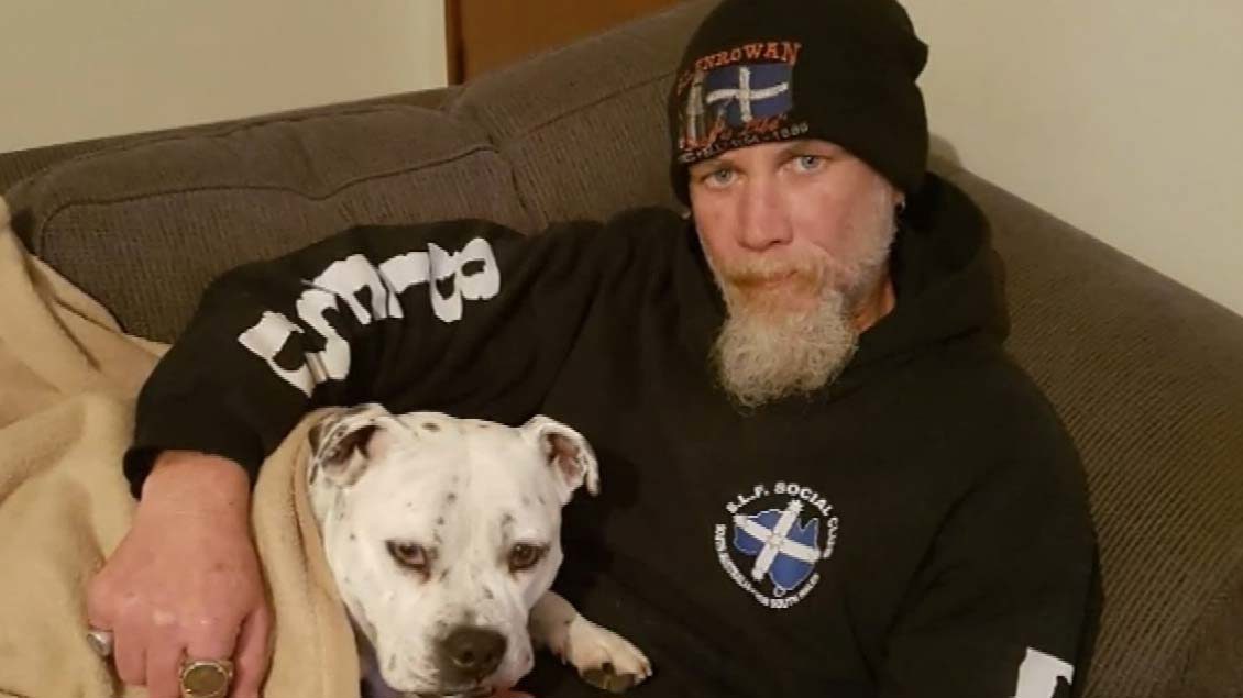 Troy Jacka, 53, was found dead by police and paramedics in the driveway about 11pm yesterday.