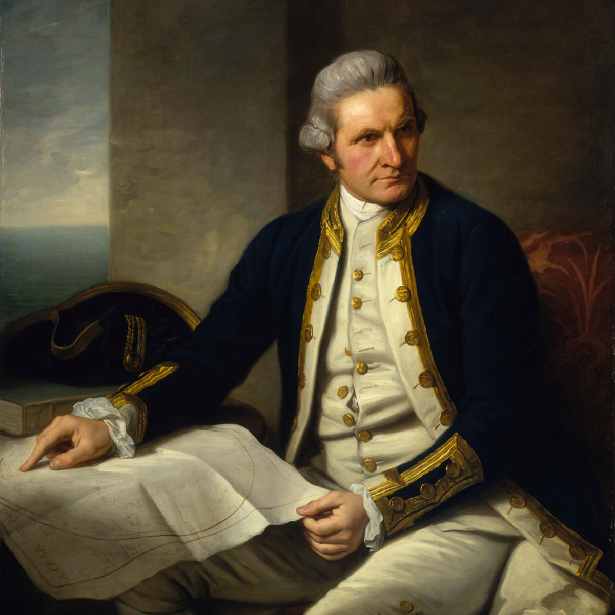 Captain James Cook.