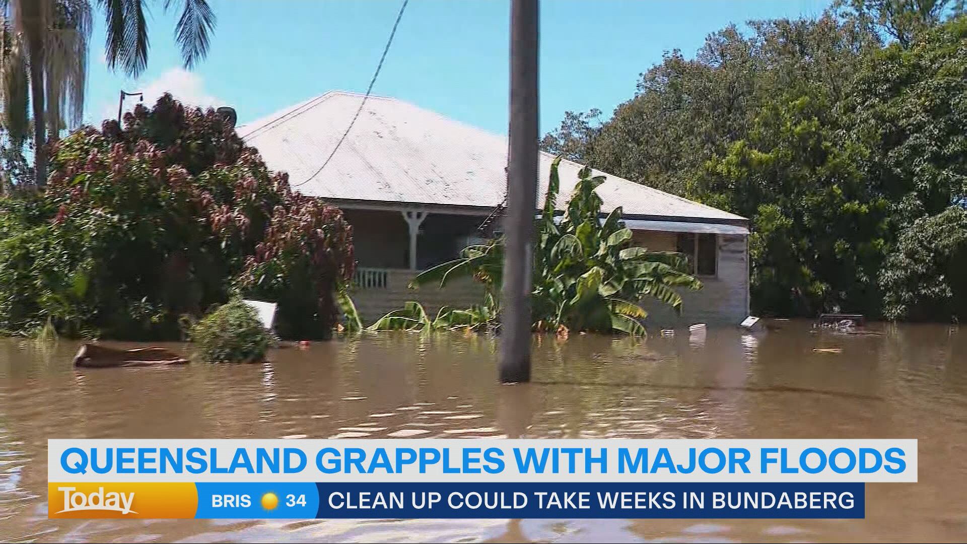 Bundaberg floodwaters