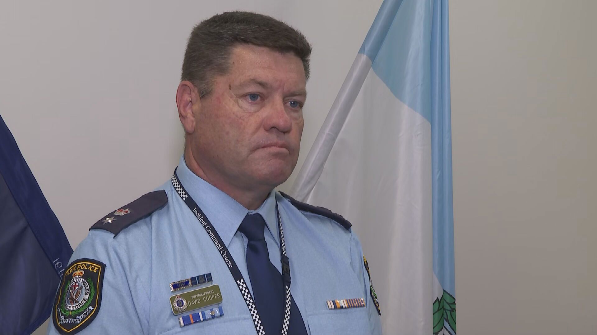 NSW Police Superintendent David Cooper.