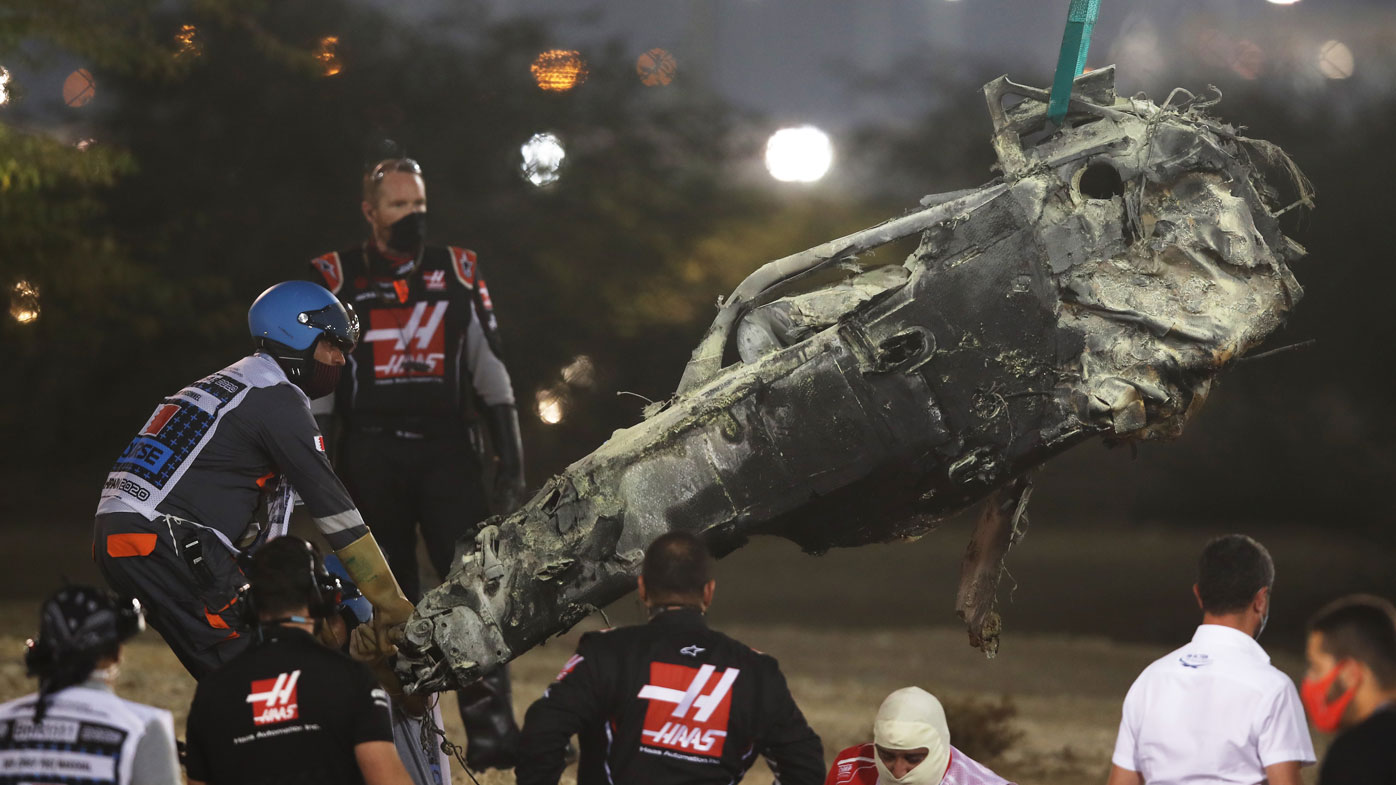 F1 news, Romain Grosjean re-lives horror F1 crash