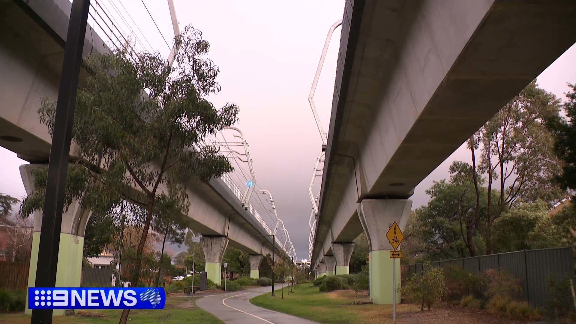 A food delivery rider has been hospitalised after a random attack in Melbourne's south-east.The 25-year-old was stabbed in the arm before his e-scooter was stolen last night while riding along a Carnegie path.