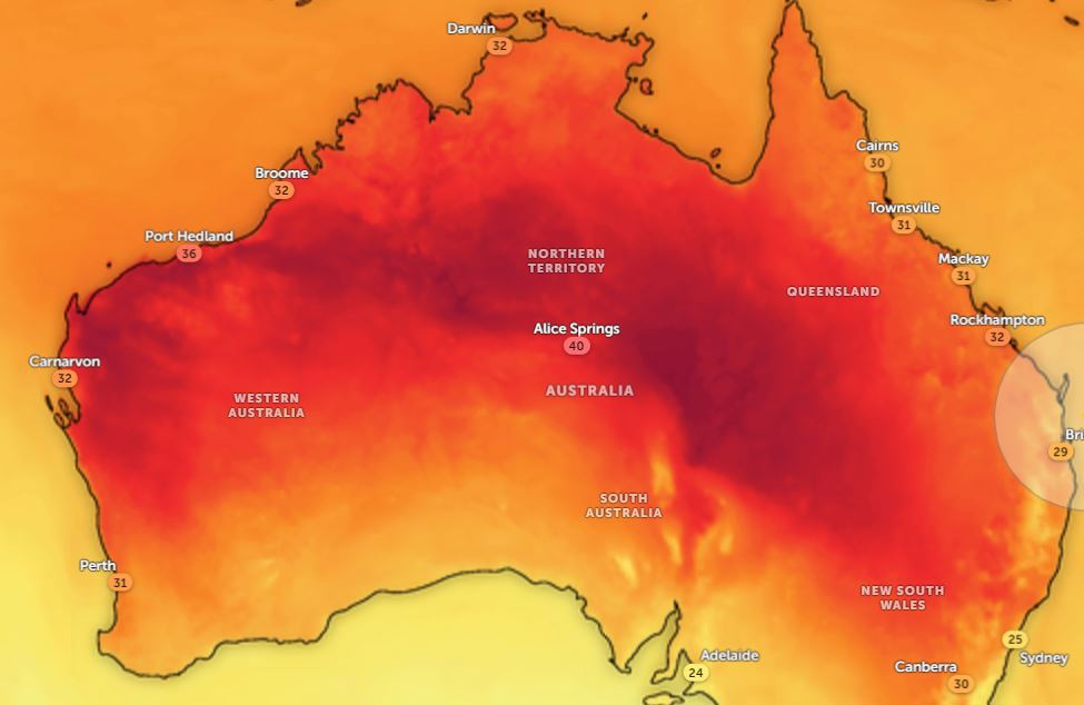 Millions of Aussies to swelter through early autumn heatwave