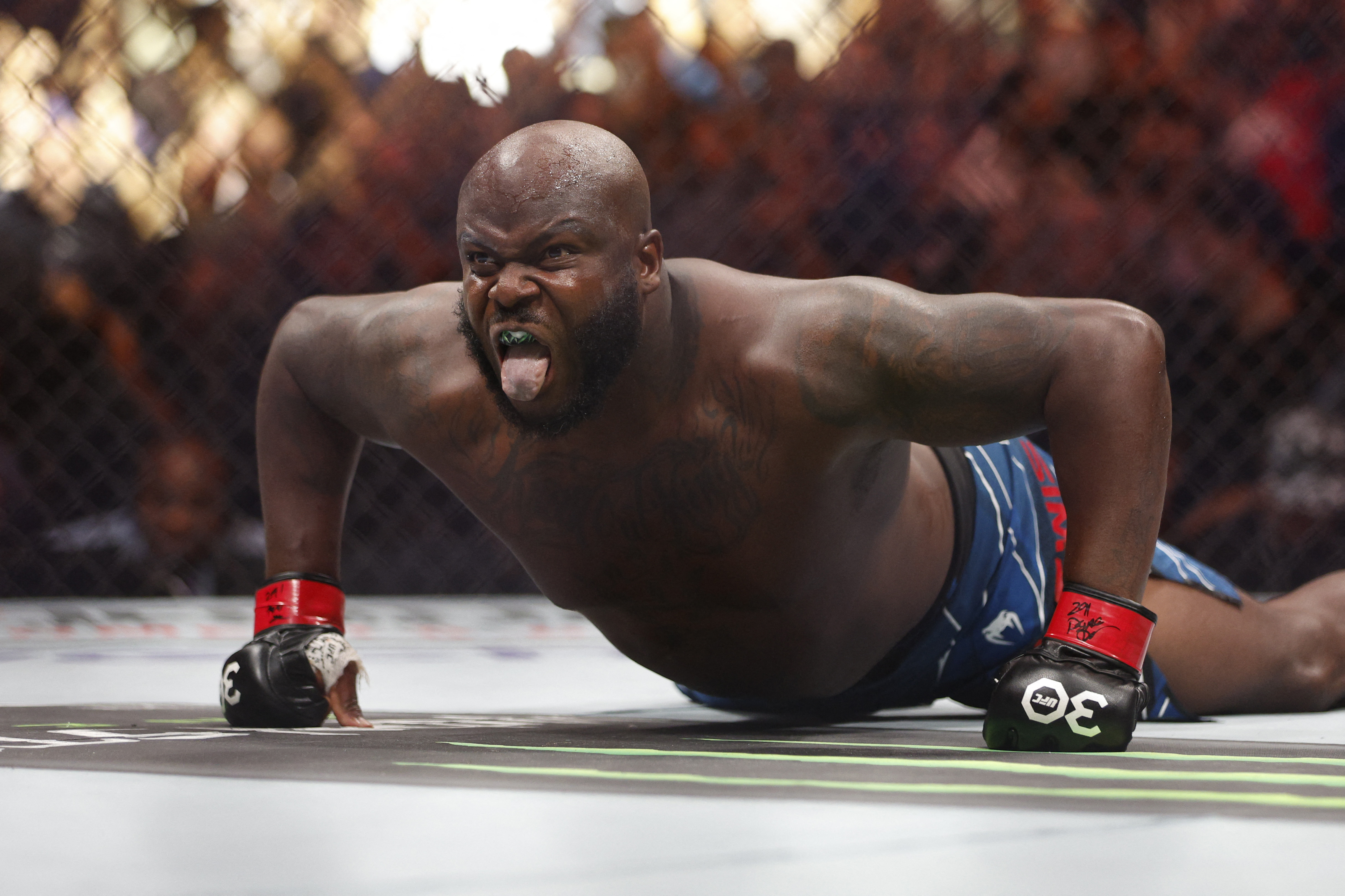 VIDEO: Derrick Lewis Sets a UFC Heavyweight Record With Brutal Finish